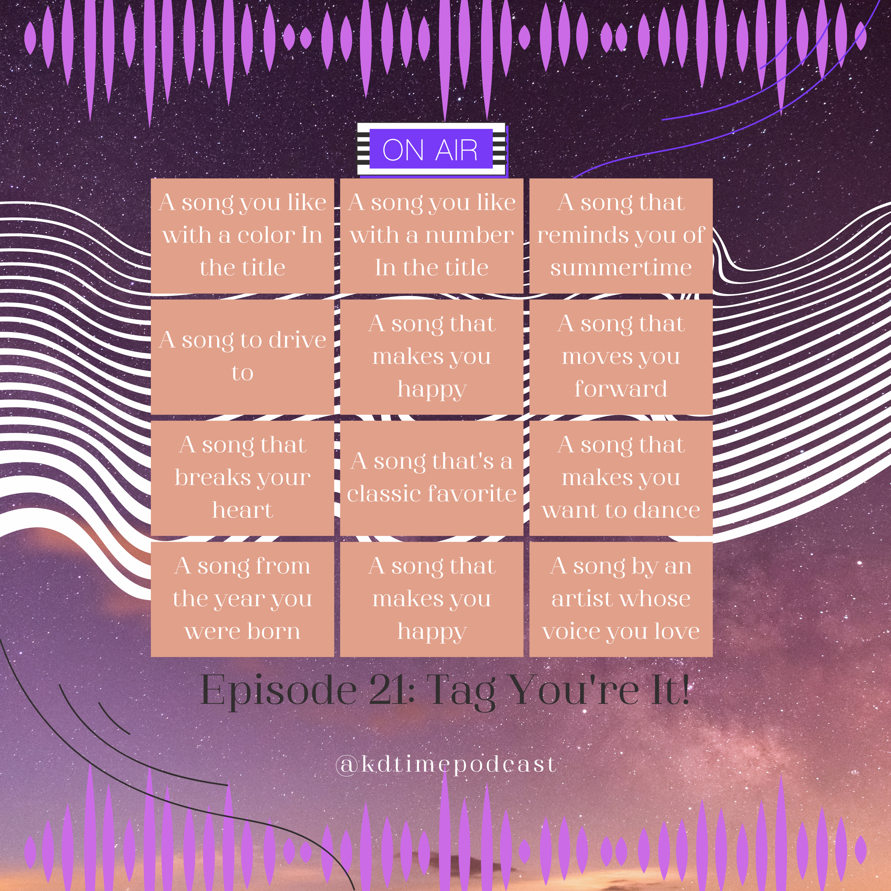 KDTime21: Tag You're it! episode artwork