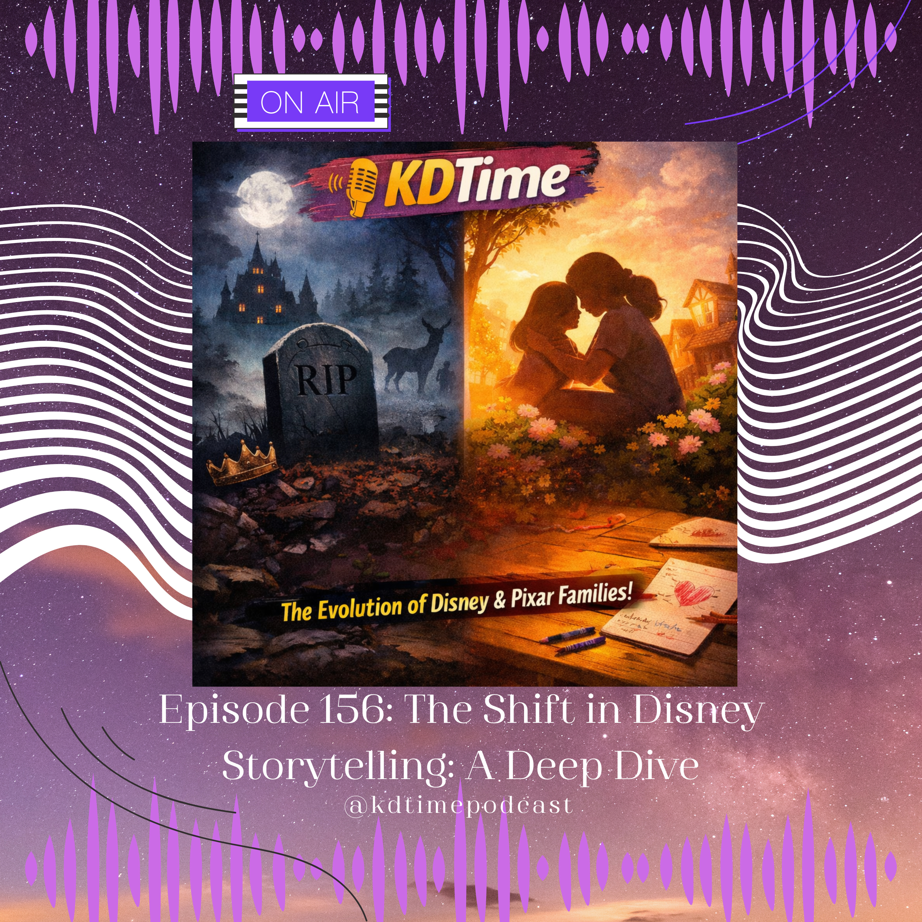 KDTime 156: The Shift in Disney Storytelling: A Deep Dive episode artwork