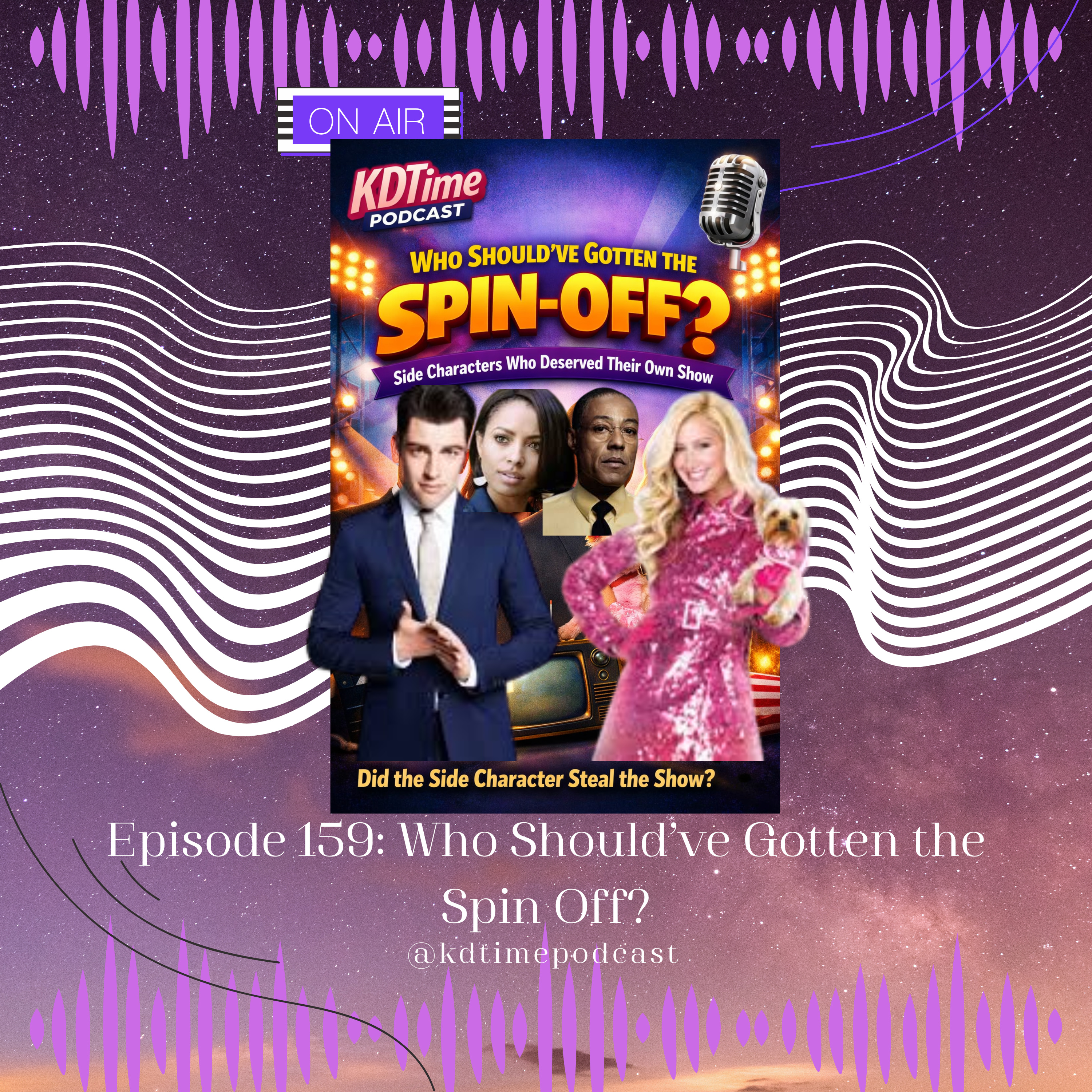 KDTime 159: Who Should've Gotten The Spin Off? episode artwork