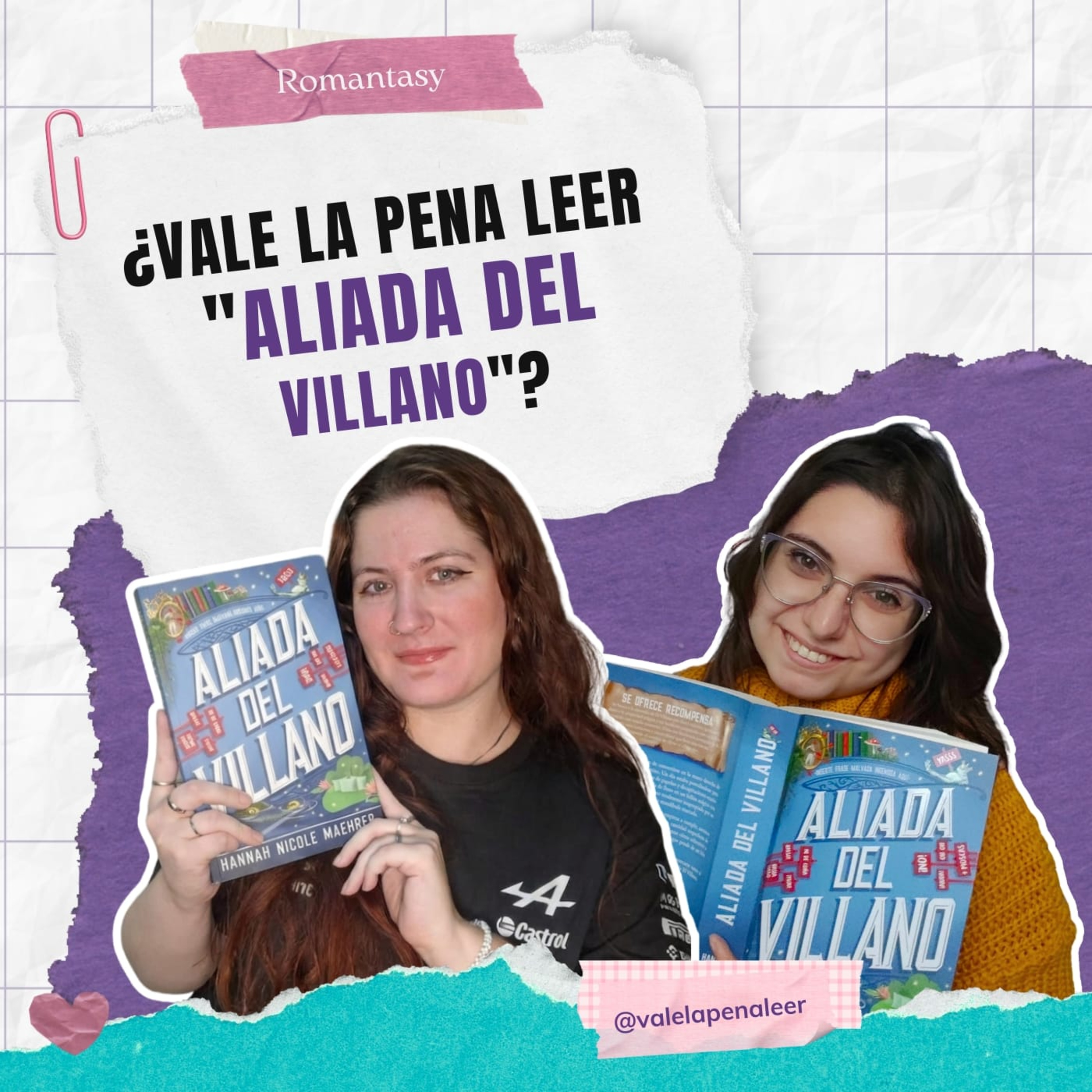 ¿"Aliada del villano" de Hannah Nicole Maehrer? episode artwork