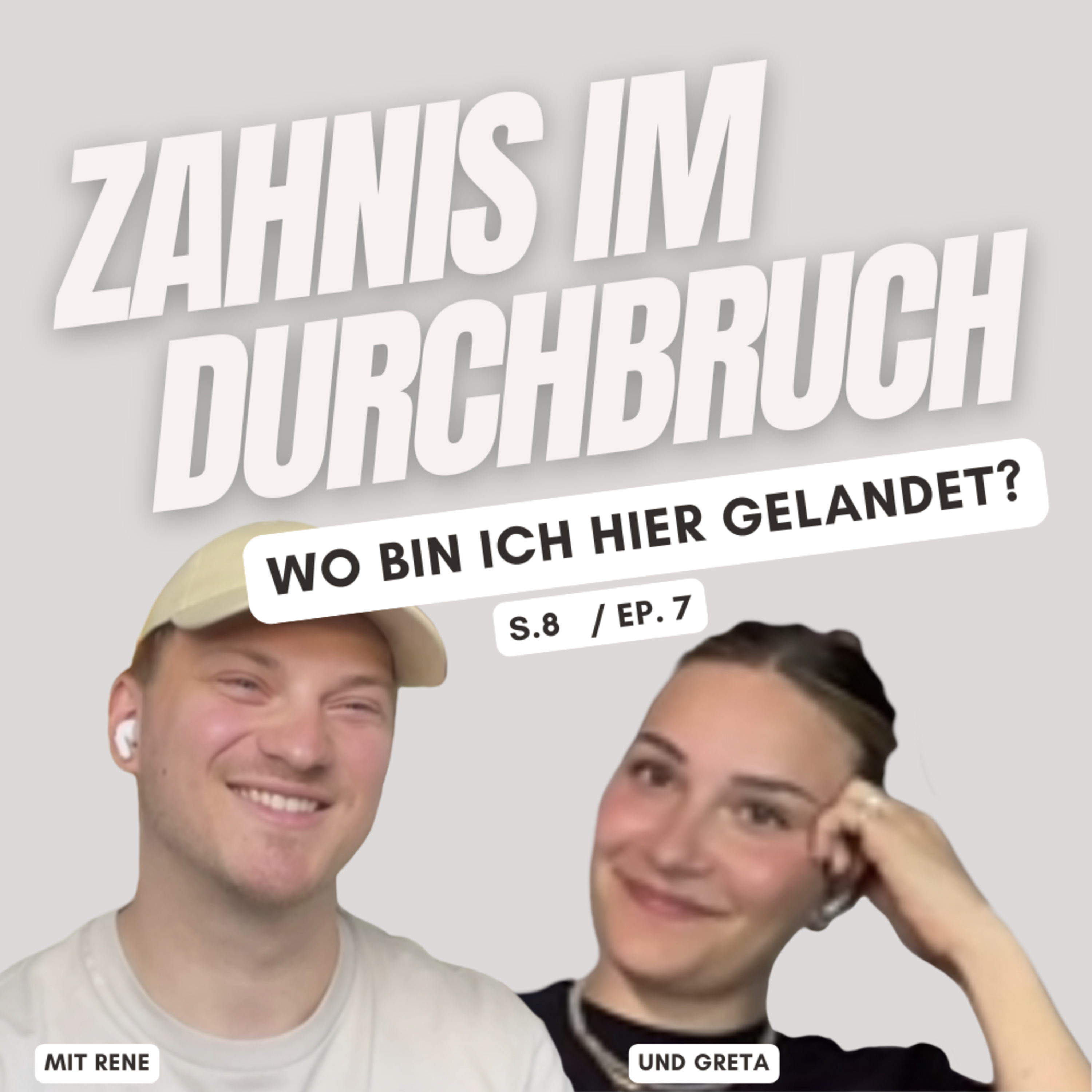 Zahnis im Durchbruch