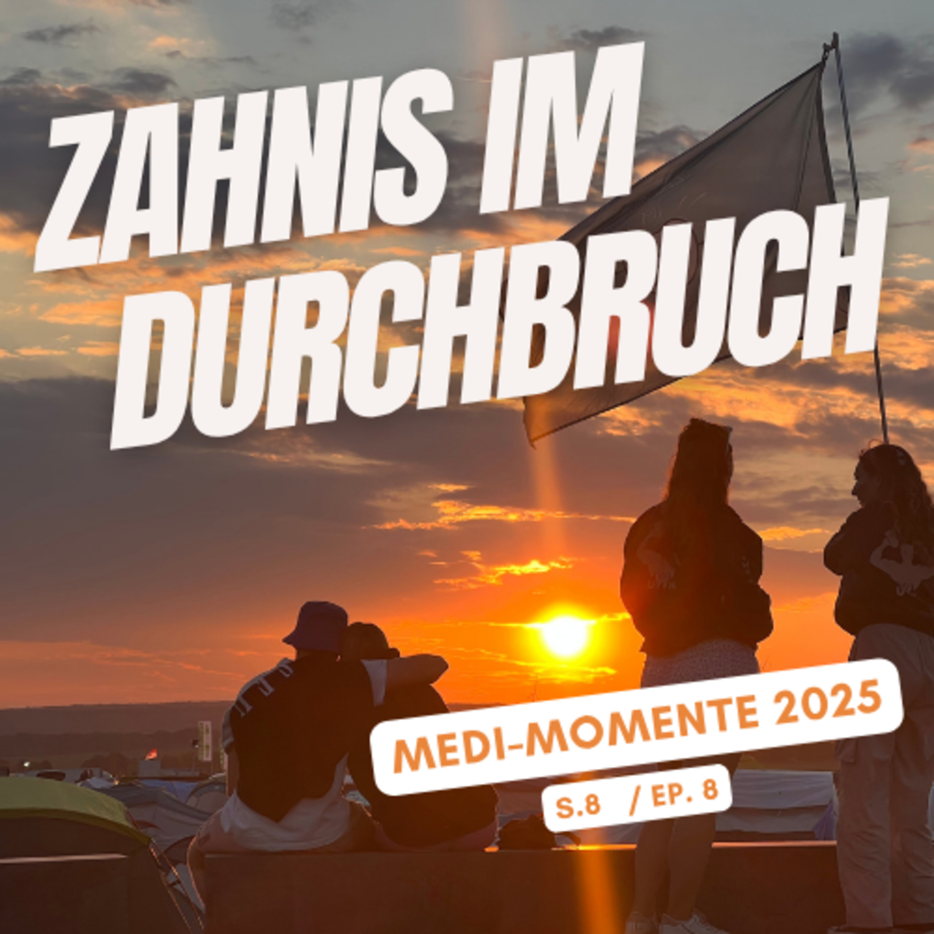Zahnis im Durchbruch