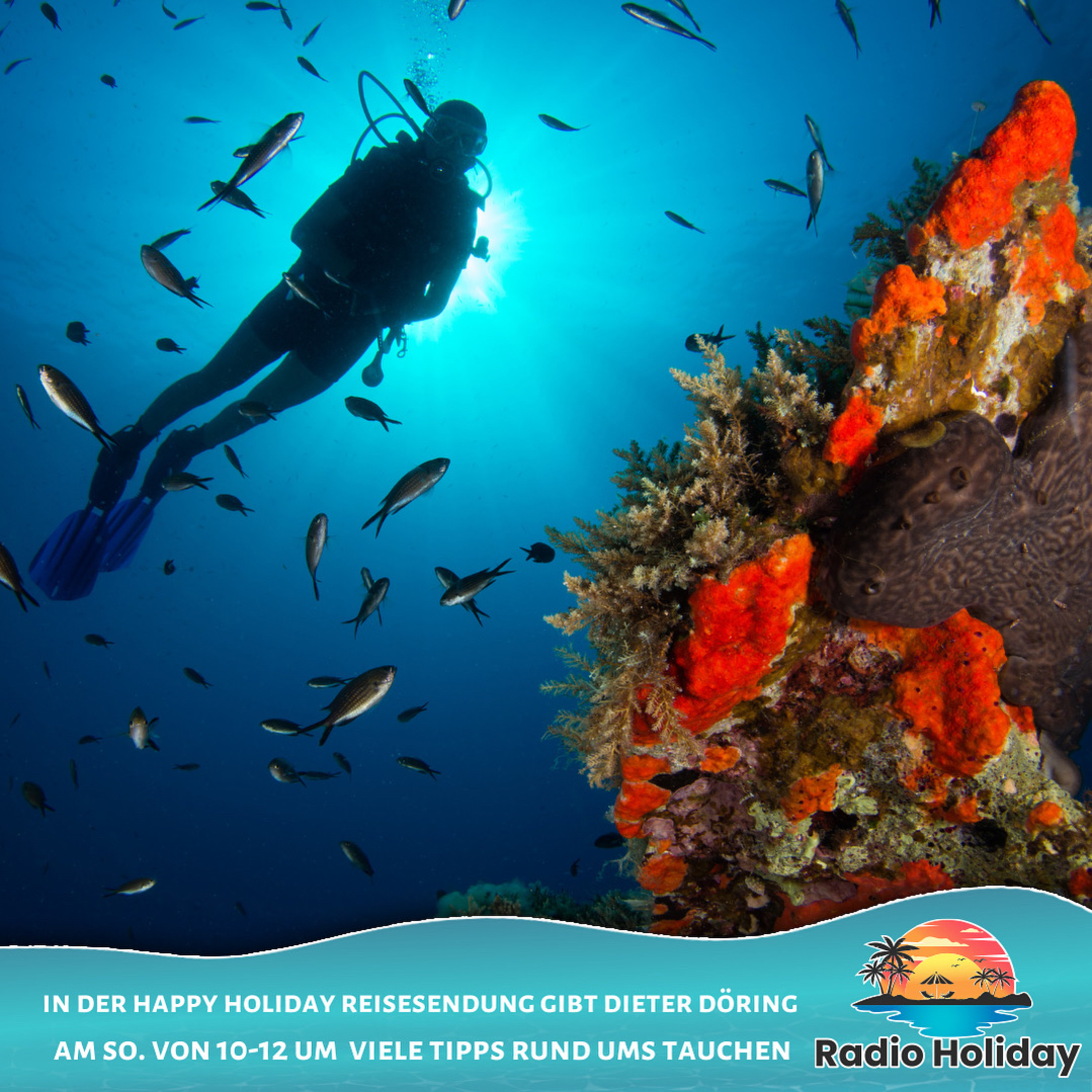132. Radio Holiday Podcast mit vielen Tipps rund ums Tauchen