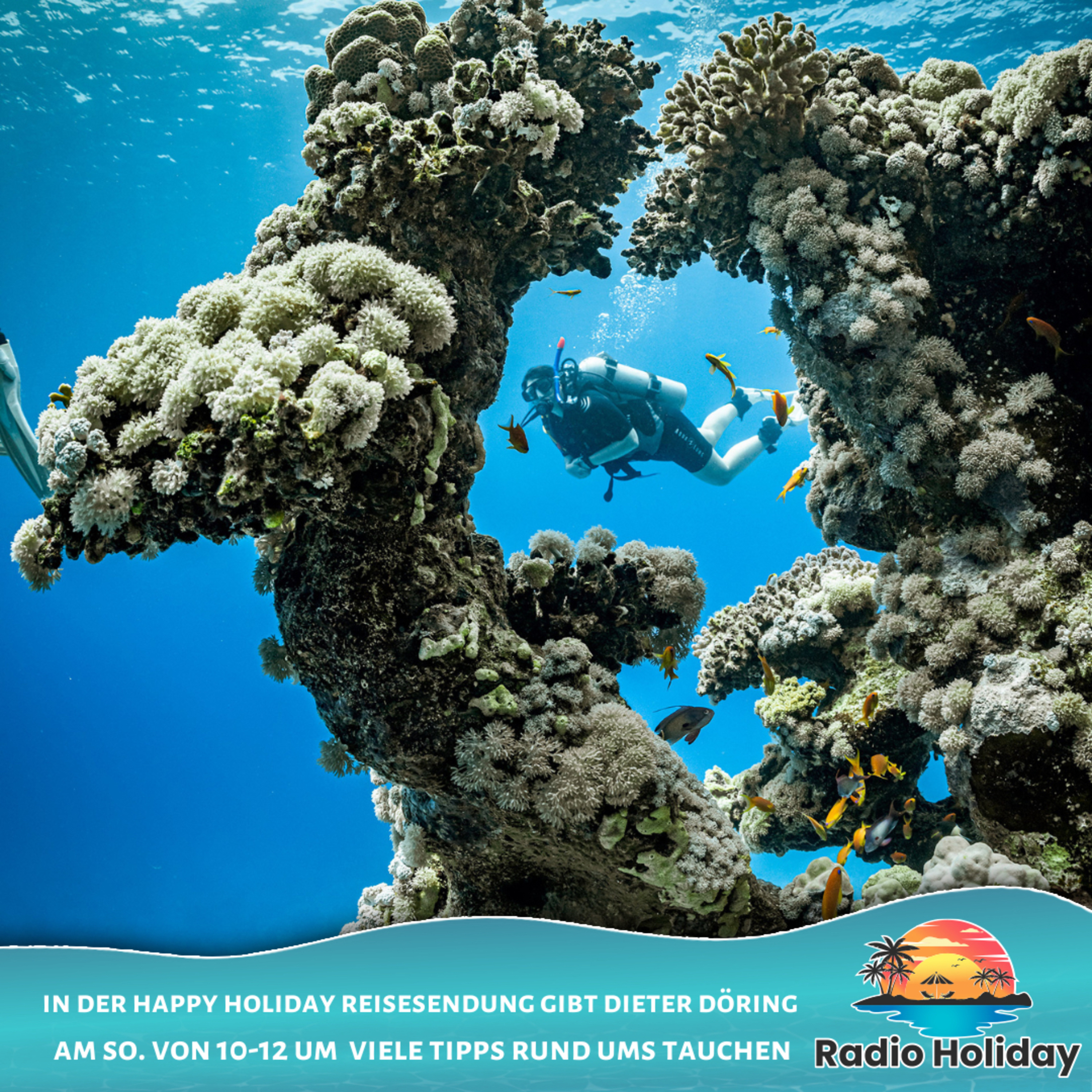 136. Radio Holiday Podcast mit vielen Tipps rund ums Tauchen