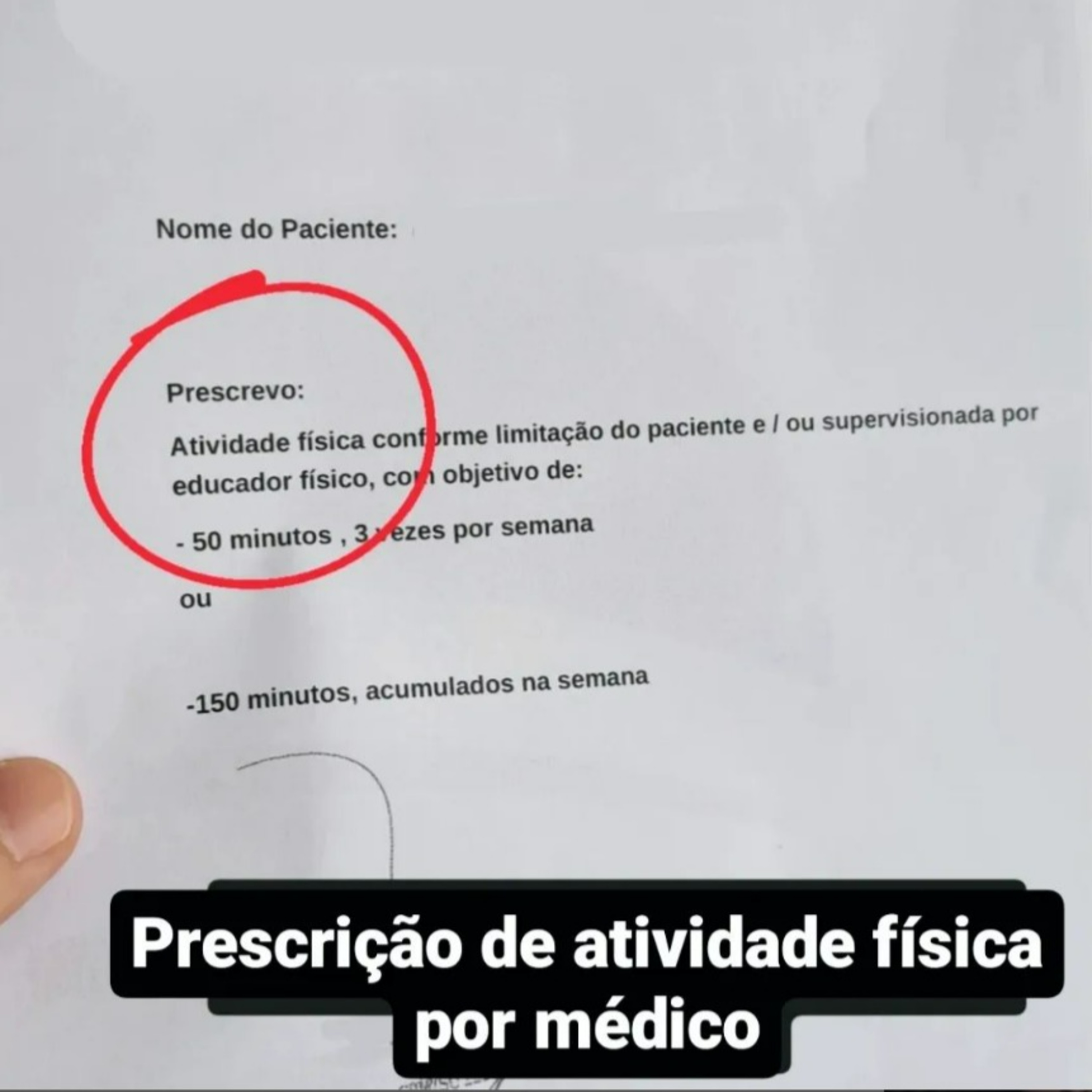 #416 - Recomendações de atividade física por profissionais de saúde