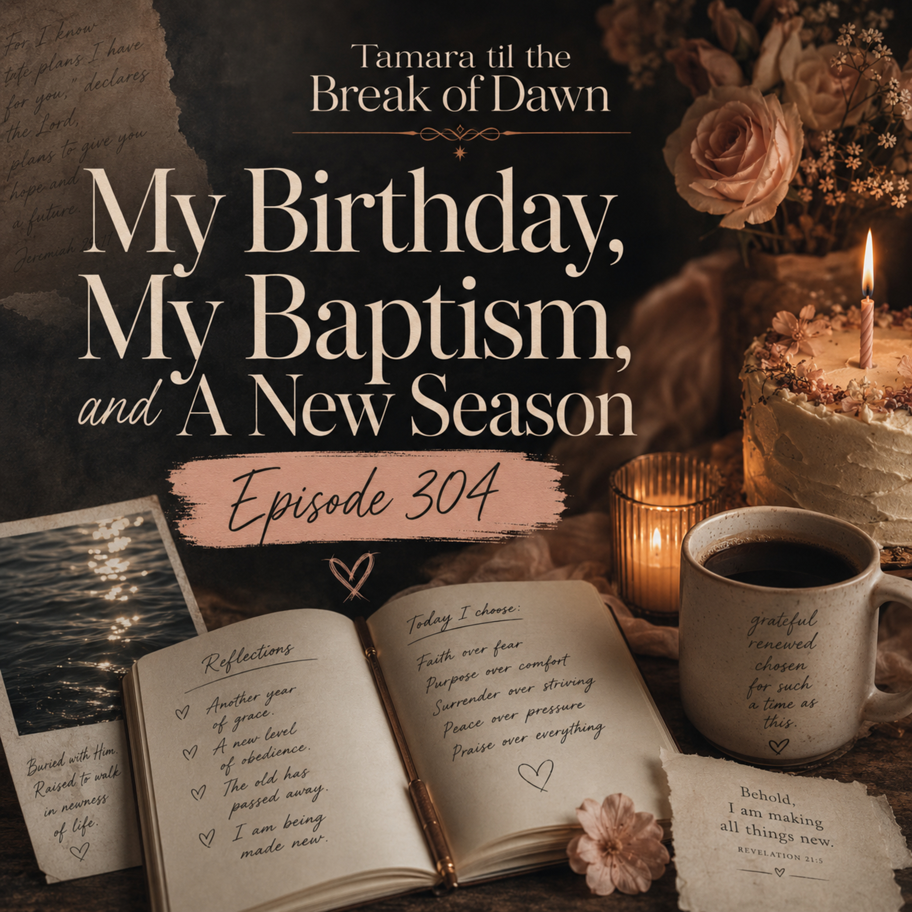 304. My Birthday, My Baptism, and A New Season episode artwork