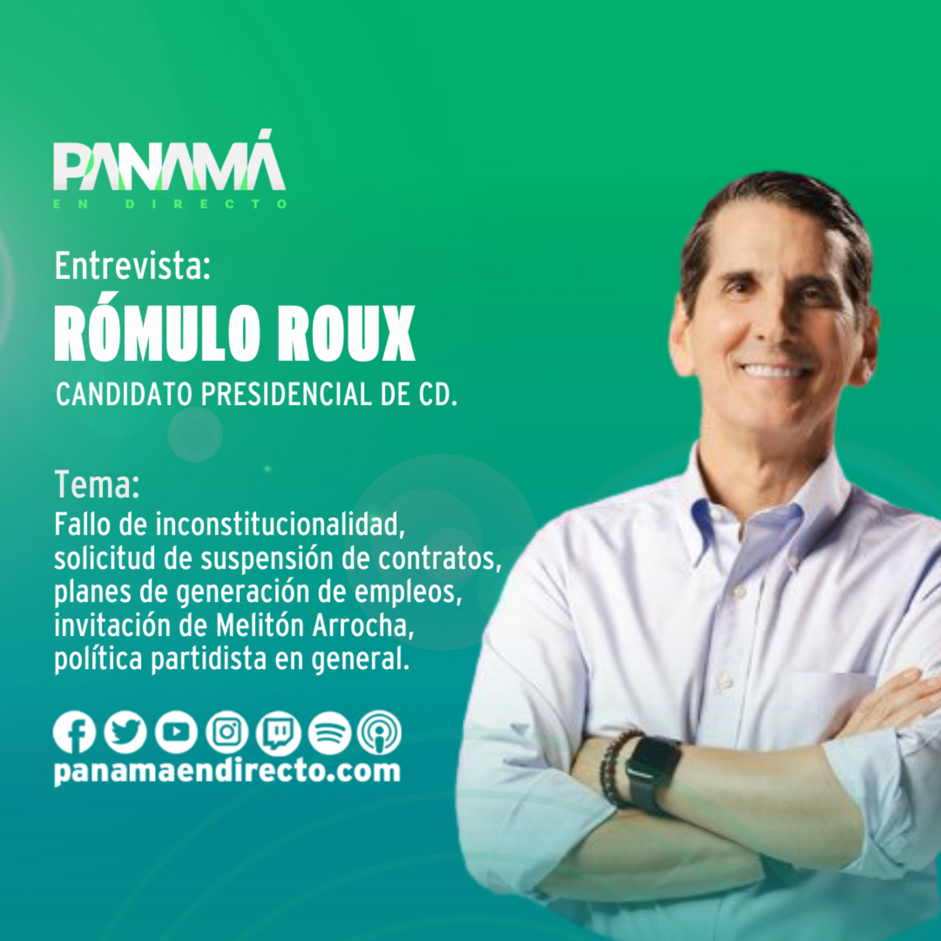Aquí hay un sistema político que ya colapsó - Rómulo Roux episode artwork