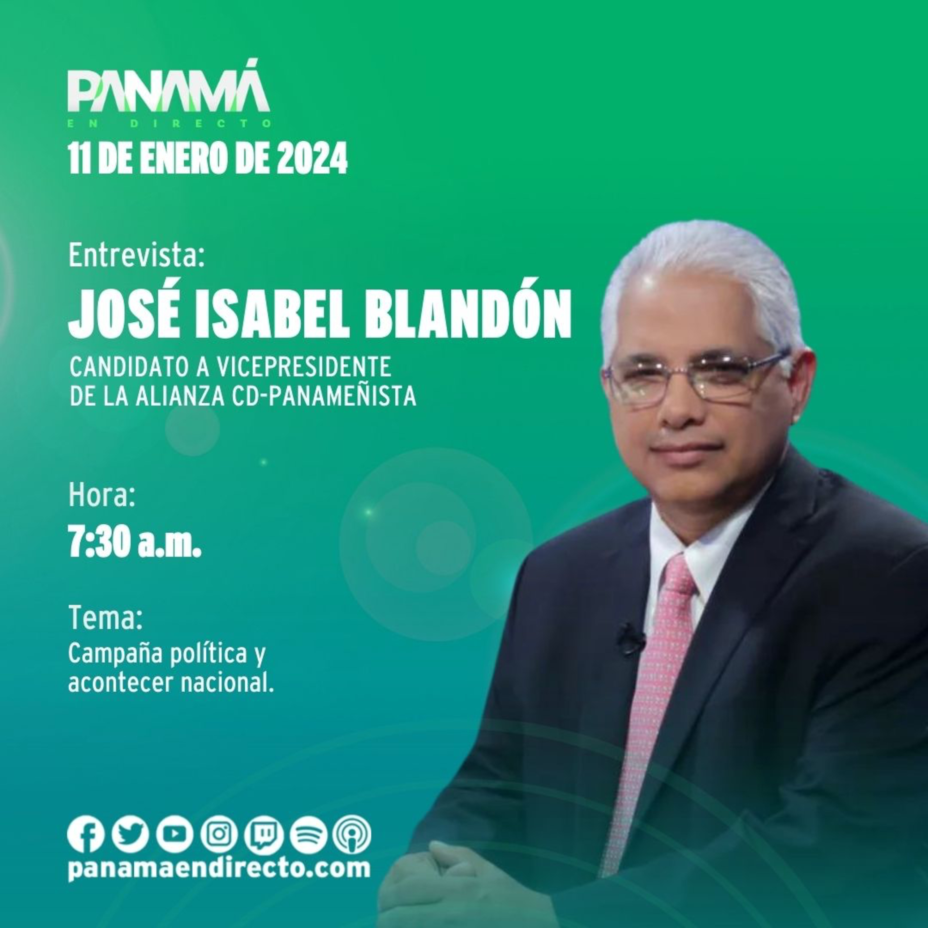 #Voto2024 | José I. Blandón analiza el panorama político actual y habla de su campaña política episode artwork