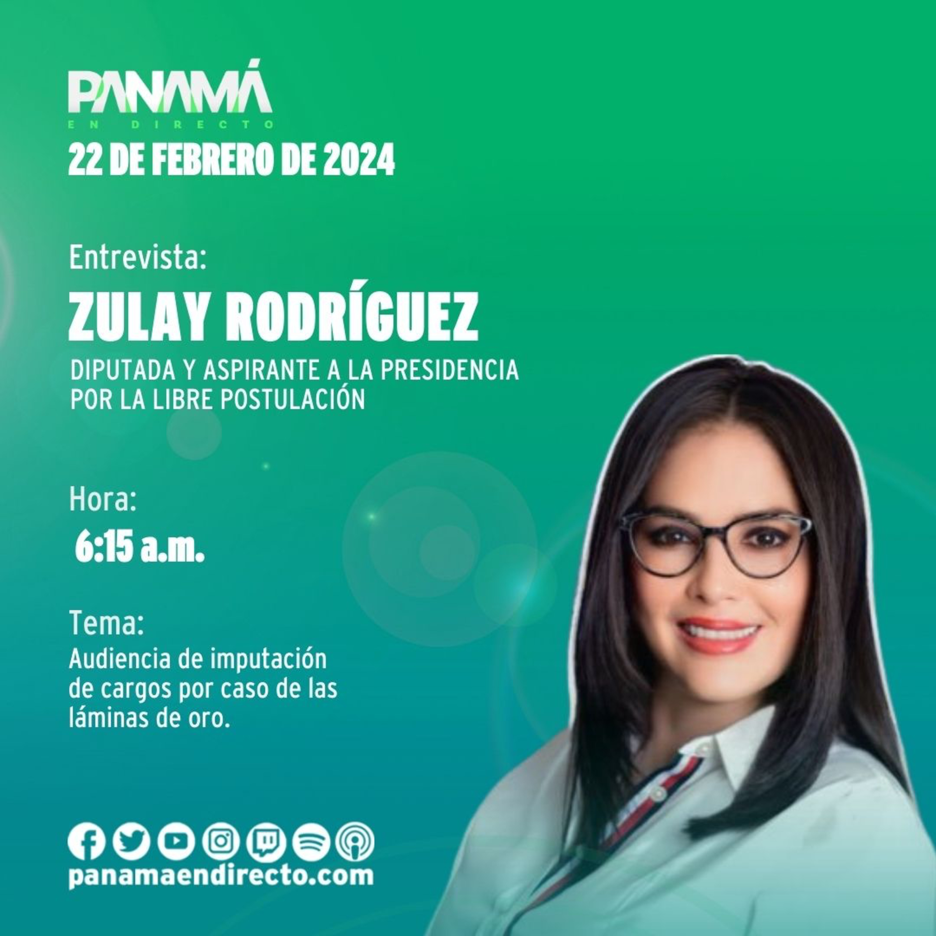 Zulay Rodríguez habla de la audiencia de imputación de cargos por caso de las láminas de oro episode artwork