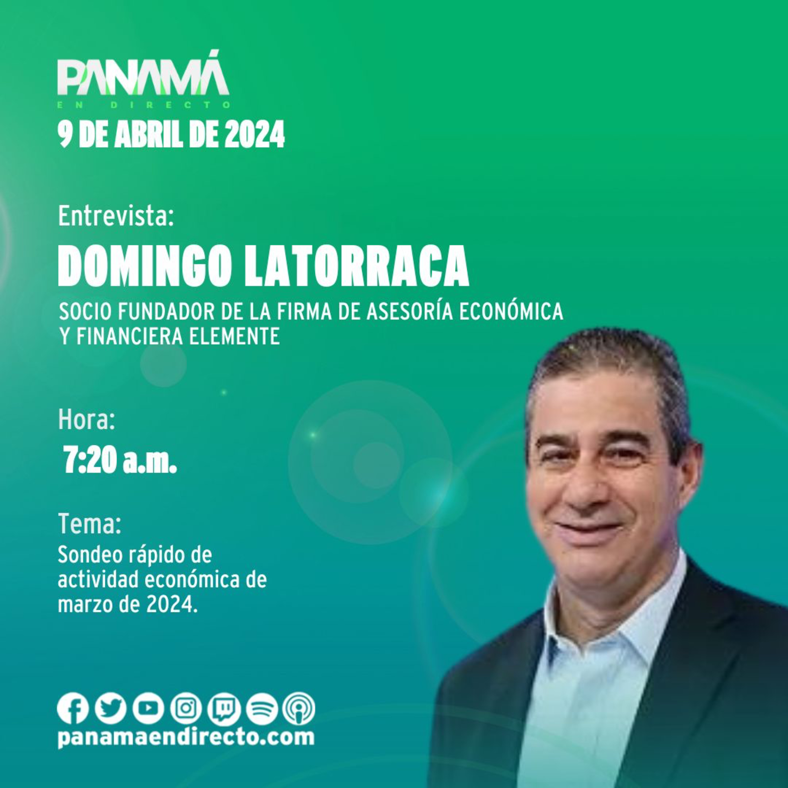 Sondeo rápido de actividad económica de marzo de 2024 - ELEMENTE con Domingo Latorraca episode artwork