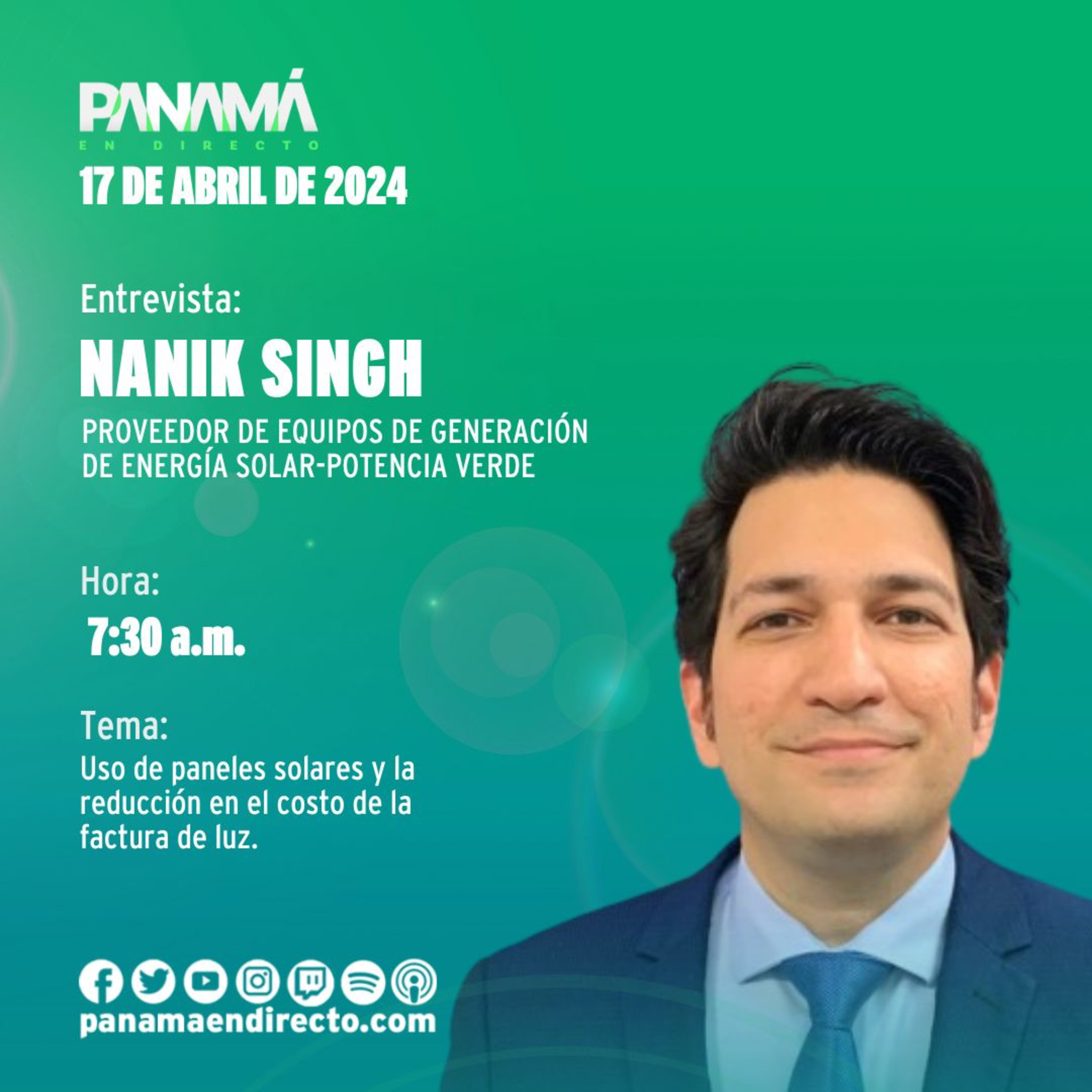 Uso de paneles solares y la reducción en el costo de la factura de luz con Nanik Singh episode artwork