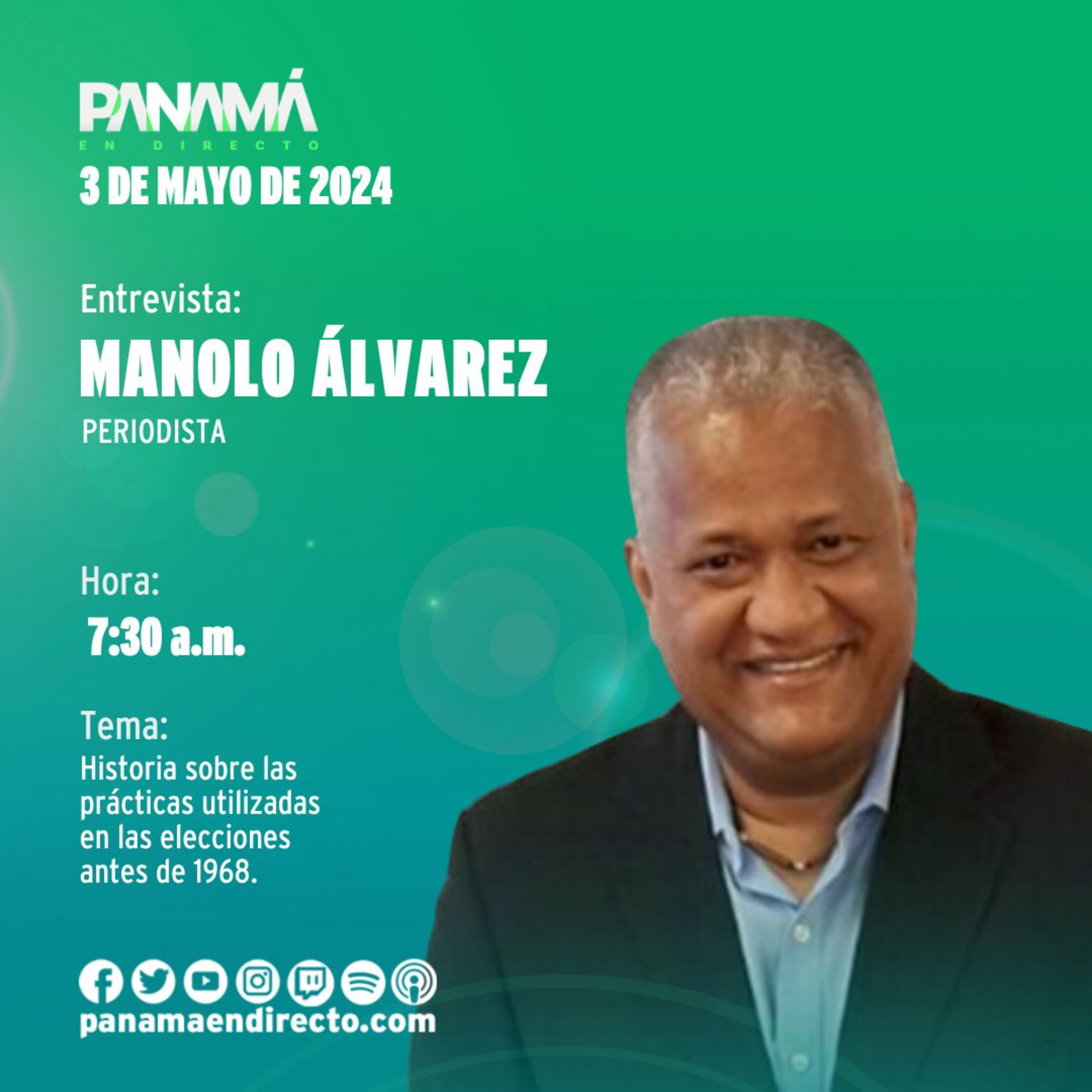 Historia sobre las prácticas utilizadas en las elecciones antes de 1968 con Manolo Álvarez episode artwork