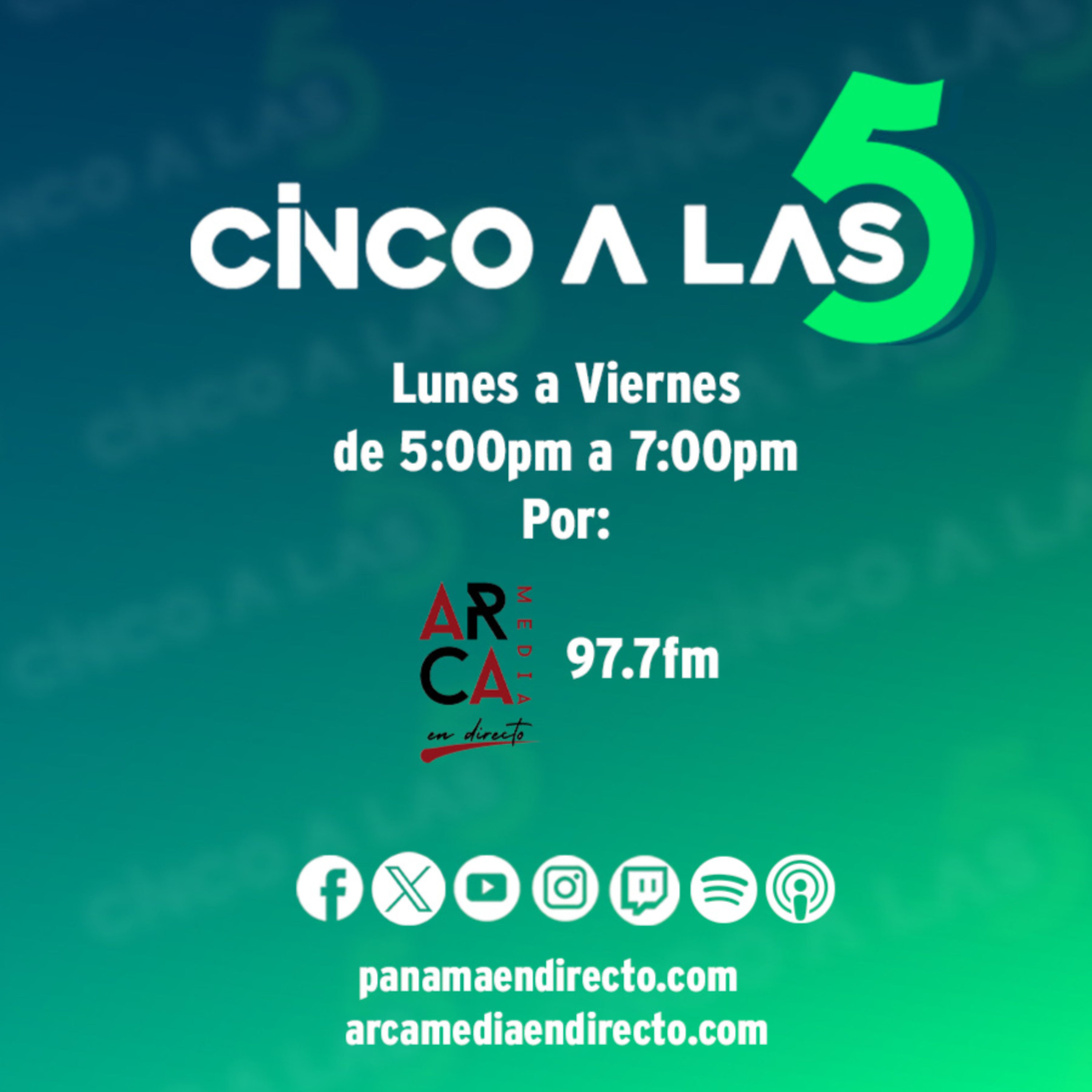 Cinco a las 5 - Viernes 7 de marzo de 2025 episode artwork