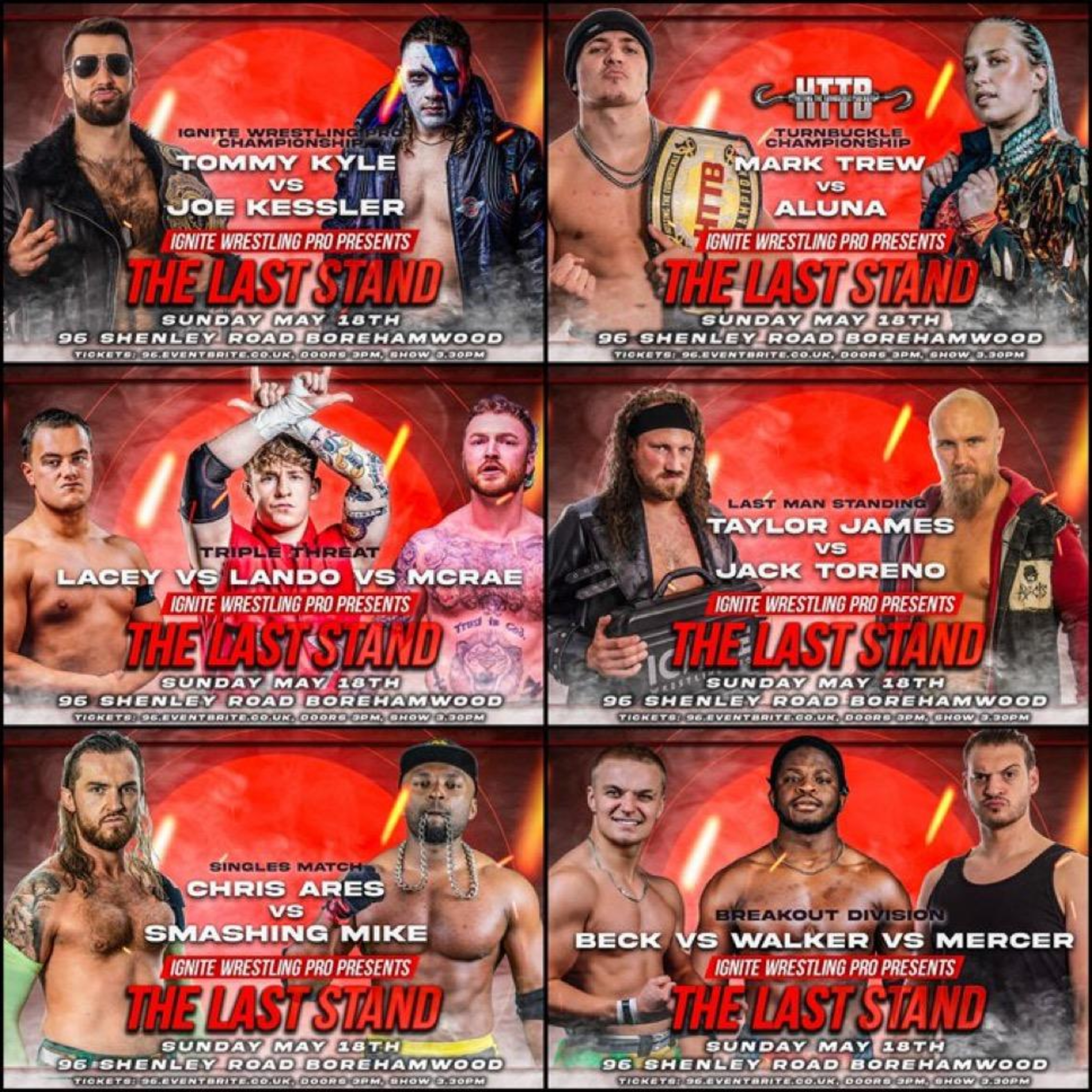 Ignite Wrestling - The last stand preview