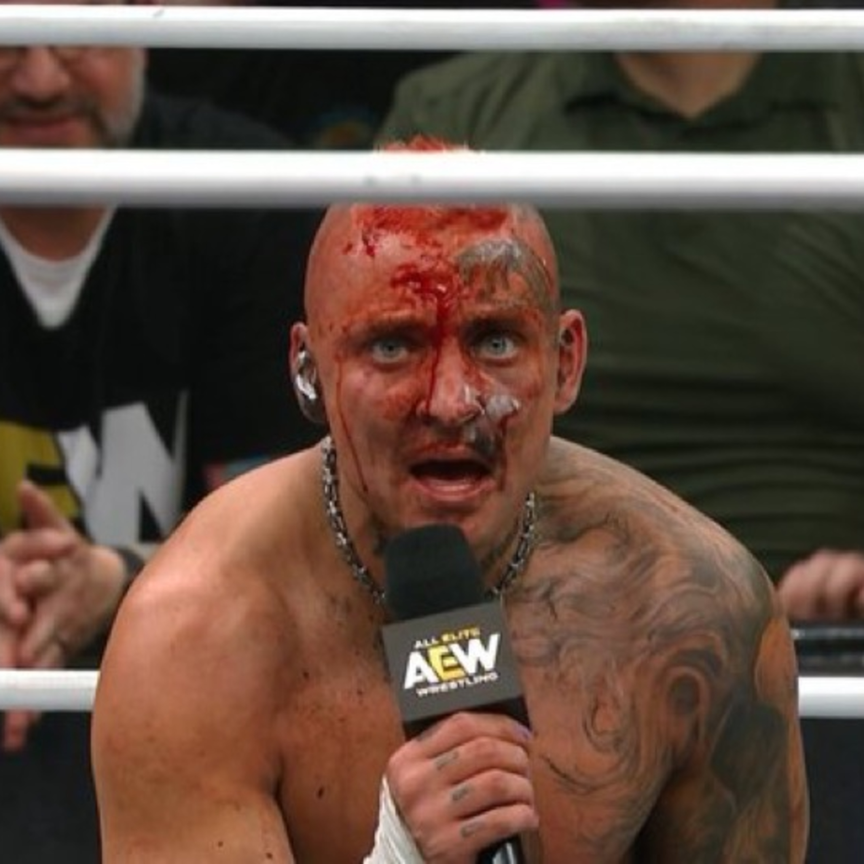 I AM GOING TO HOLD THAT THROTTLE UNTIL I SEE GOD... OR THE AEW WORLD TITLE