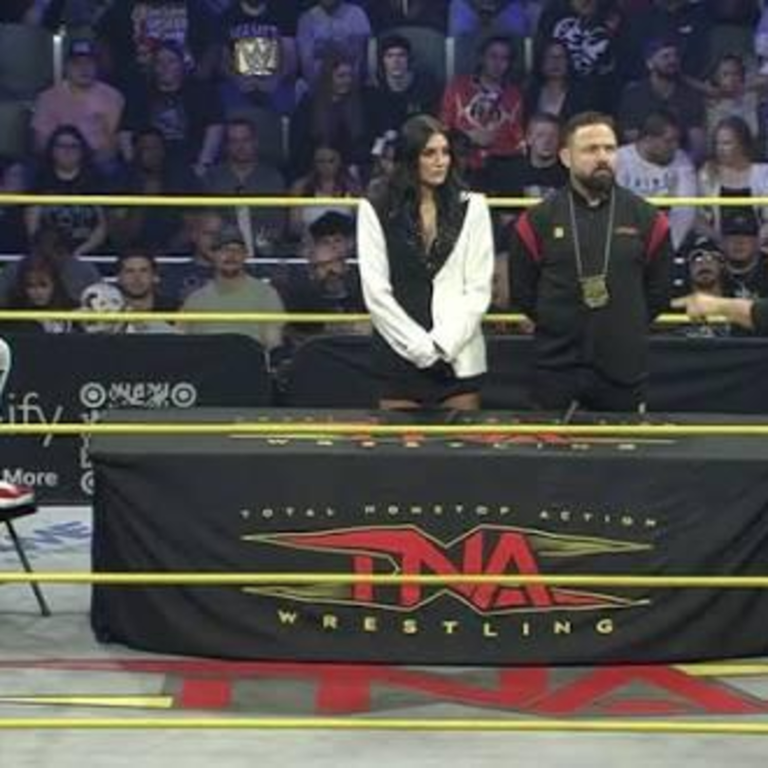 When everyone was laughing at TNA, you left, I stayed!