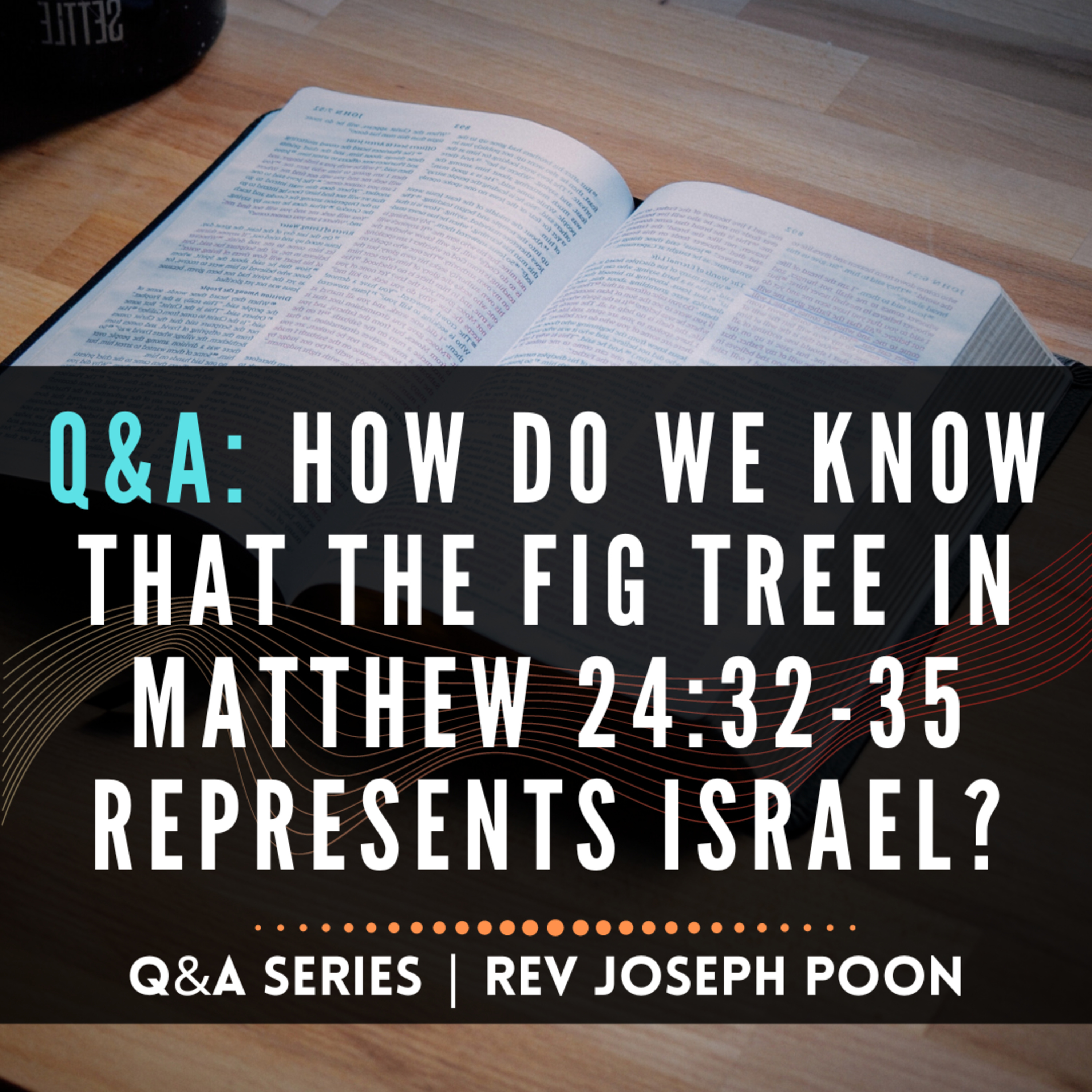 How Do We Know That The Fig Tree In Matthew 24:32-35 Represents Israel? - Bible Q&A # 17
