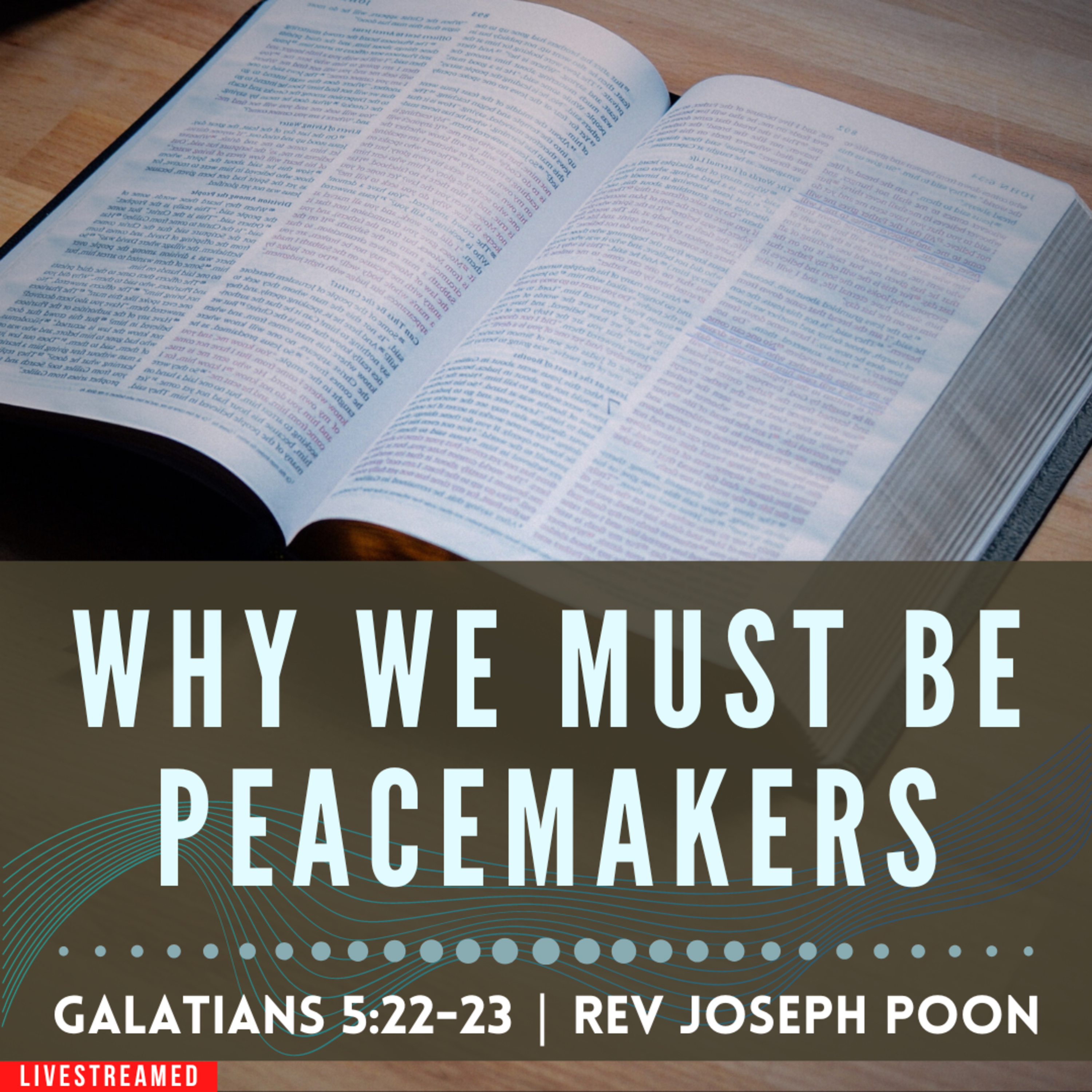 Why We Must Be Peacemakers - Prayer Meeting | 28th May 2024 | Rev Joseph Poon