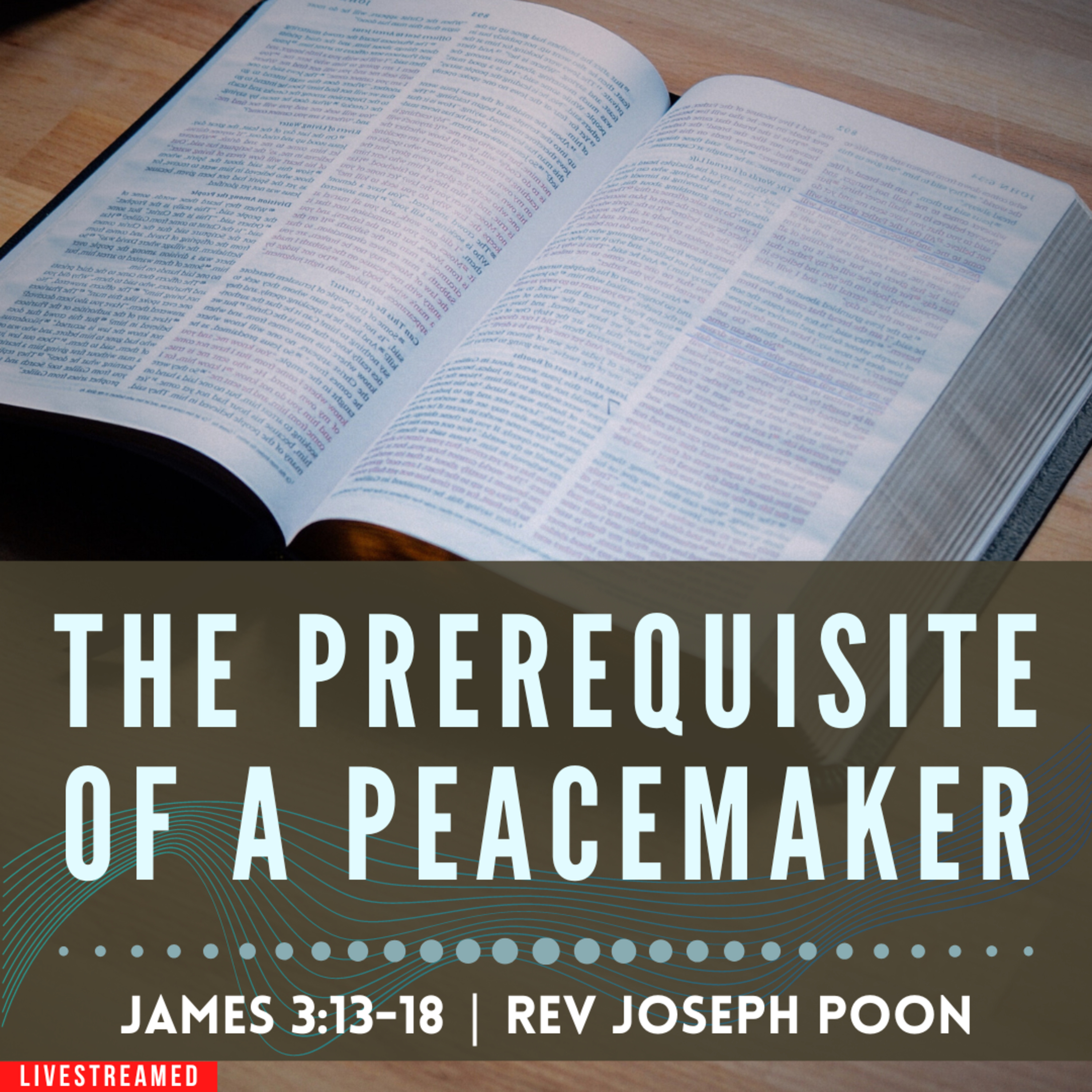 The Prerequisite Of A Peacemaker - Prayer Meeting | 4th June 2024 | Rev Joseph Poon