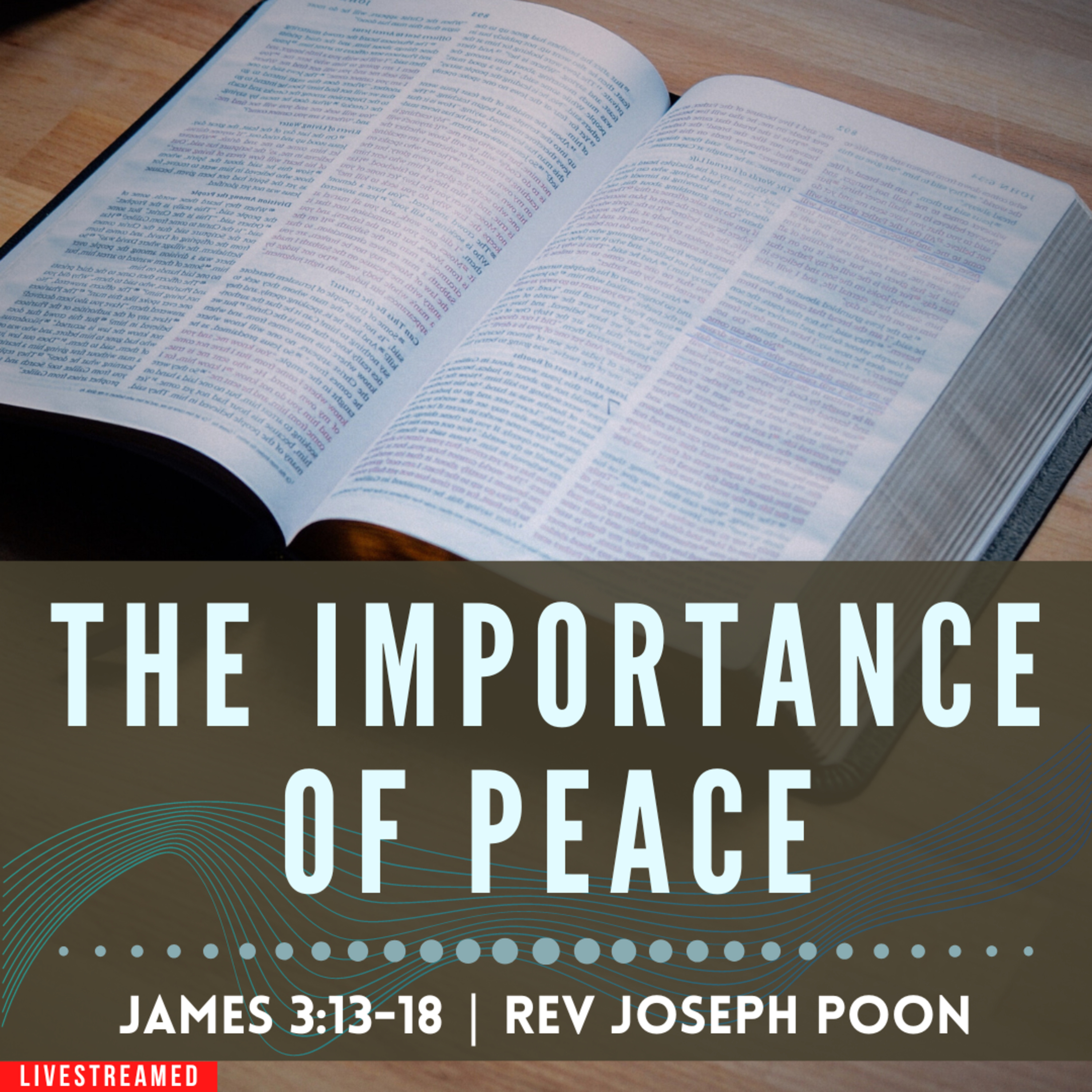 The Importance Of Peace - Prayer Meeting | 25th June 2024 | Rev Joseph Poon