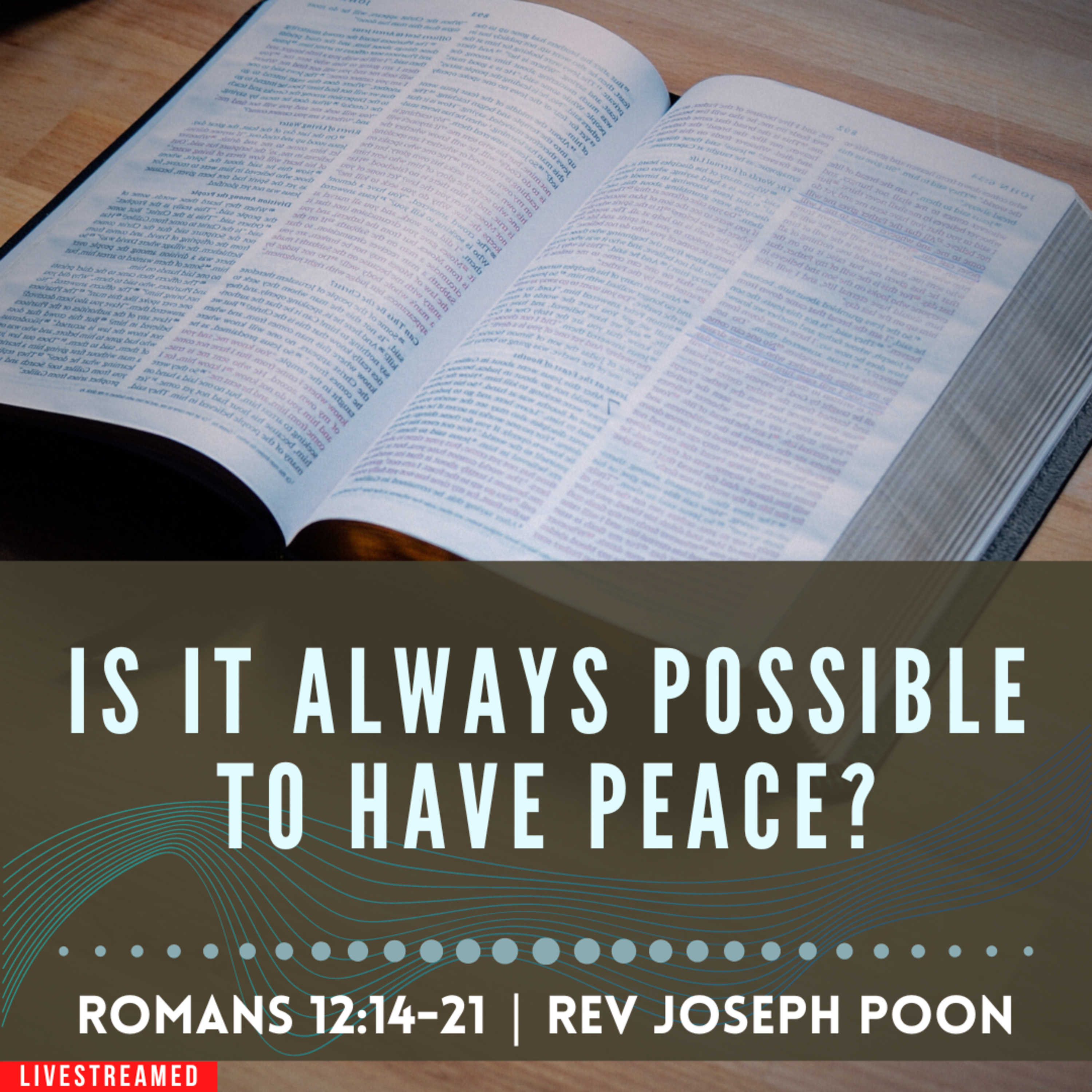 Is It Always Possible To Have Peace? - Prayer Meeting | 9th July 2024 | Rev Joseph Poon