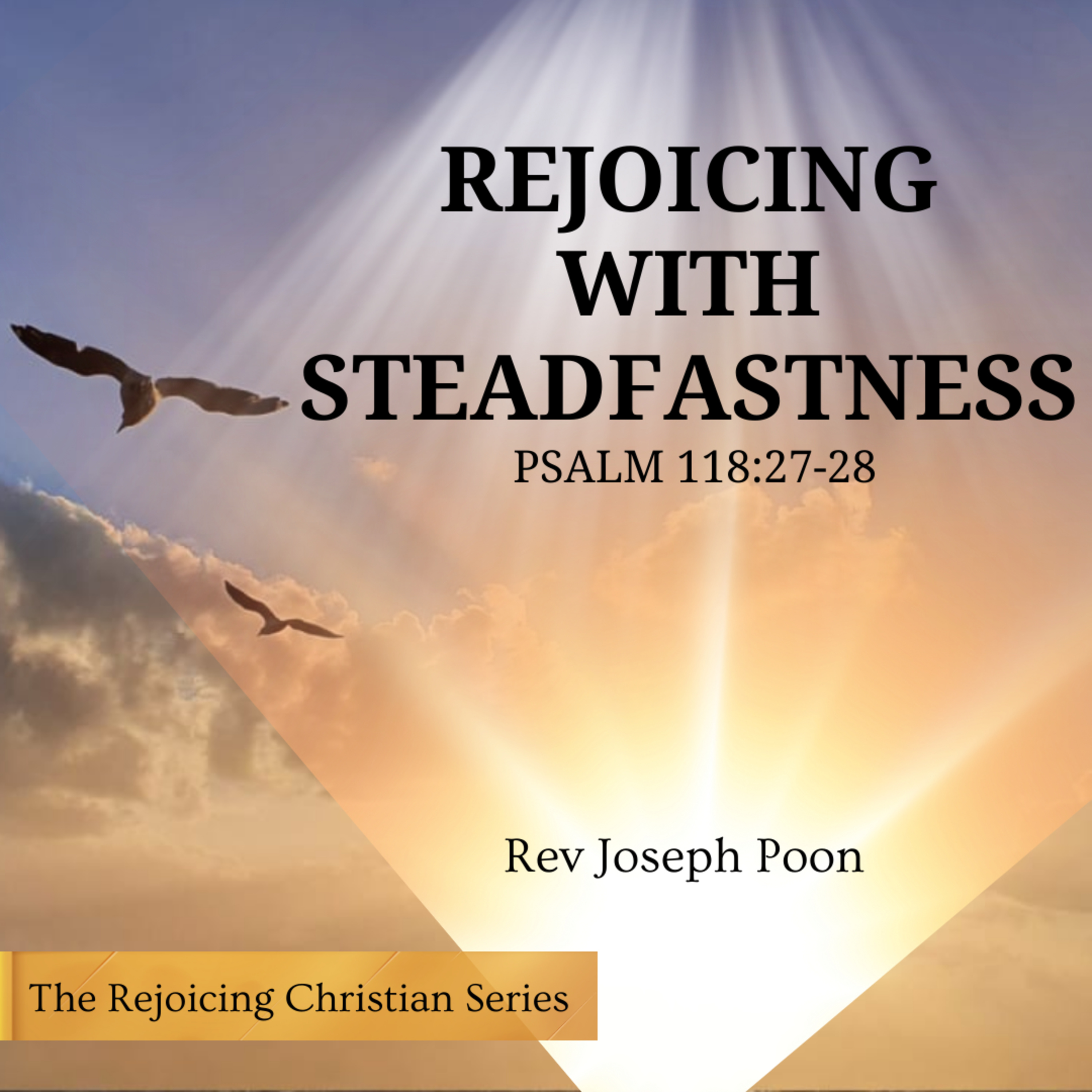 Rejoicing With Steadfastness - Prayer Meeting | 01 APR 2025 | Rev Joseph Poon