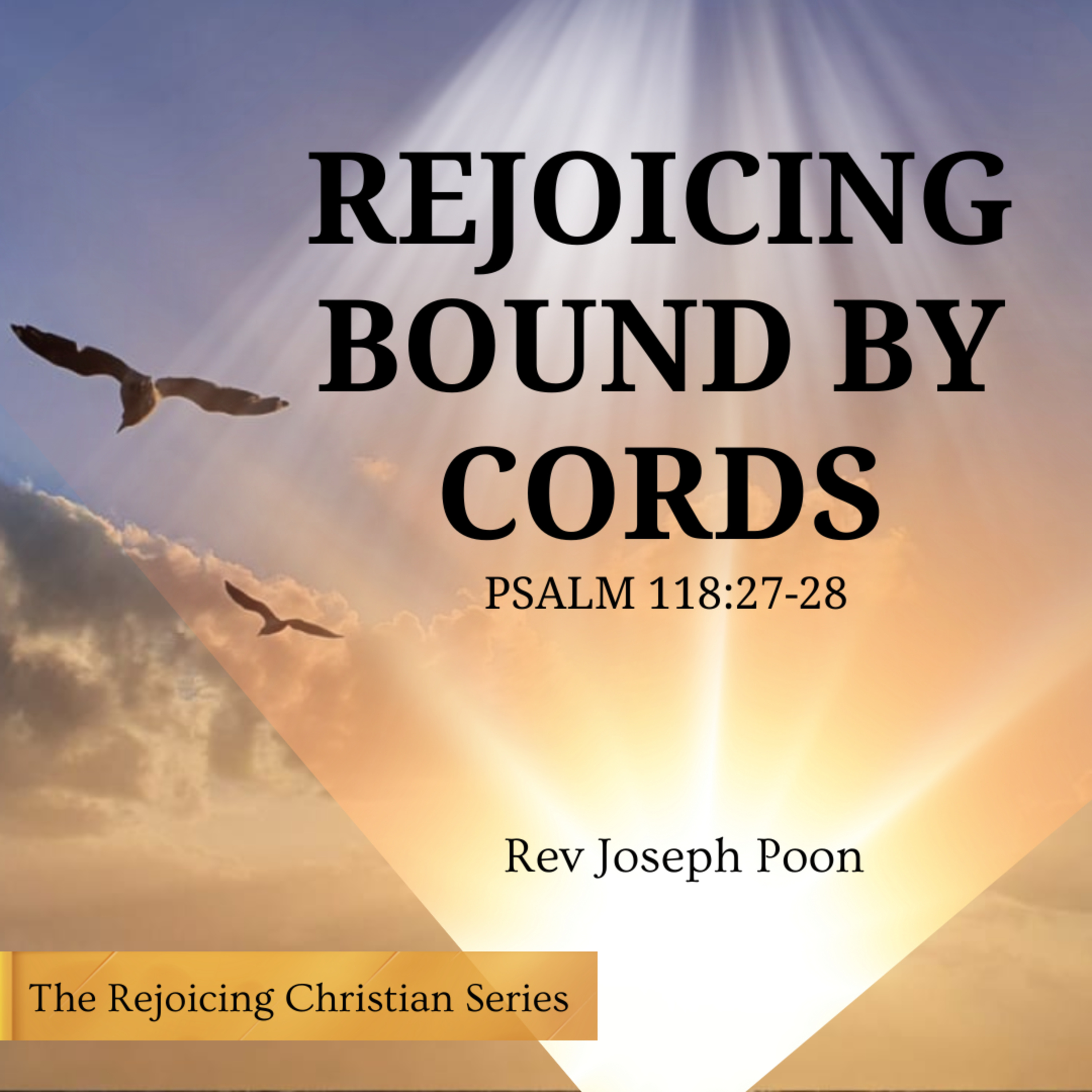Rejoicing Bound By Cords - Prayer Meeting | 08 APR 2025 | Rev Joseph Poon