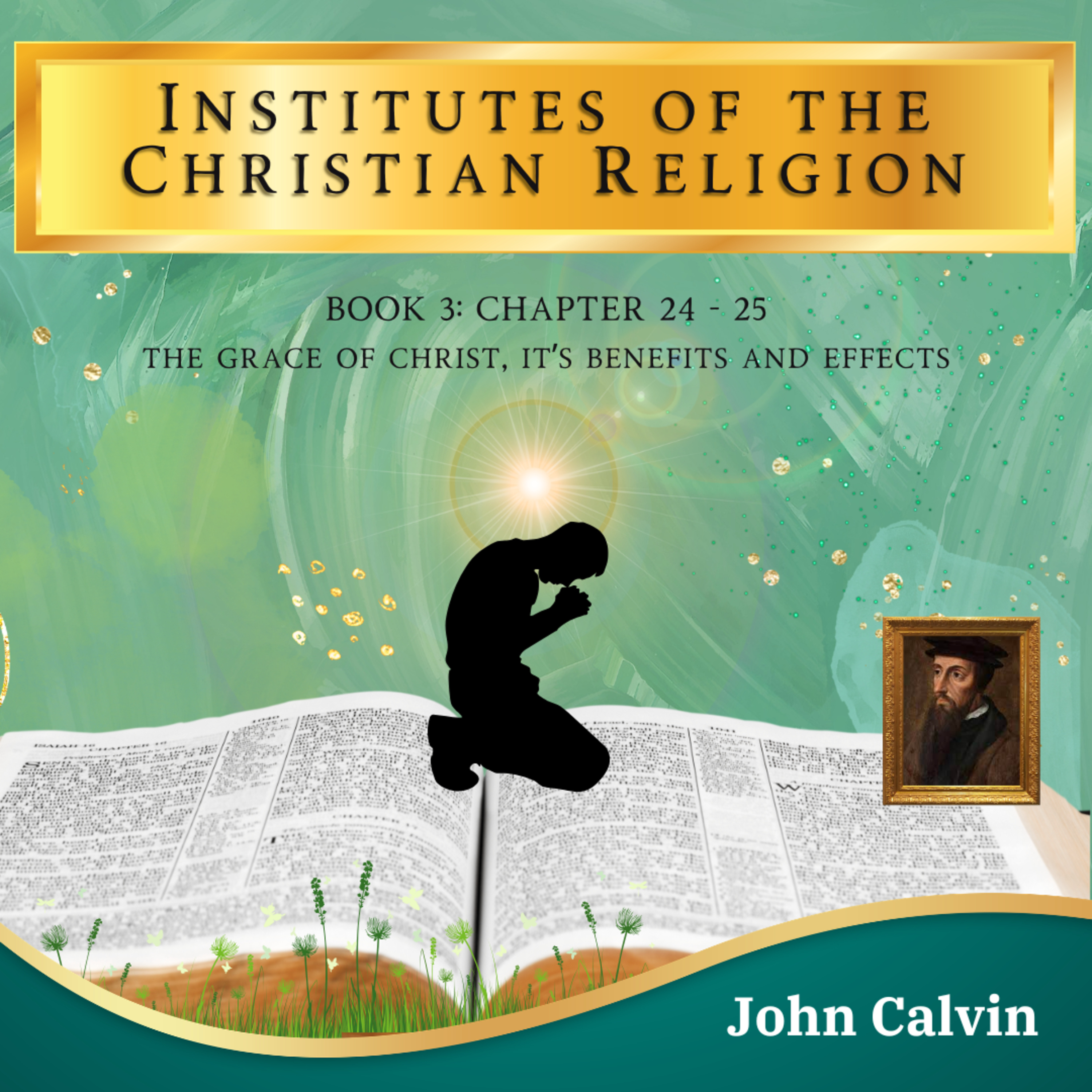 Calvin's Institutes In-A-Year Chapter 24-25: The Grace Of Christ [Vol#3] John Calvin [Audiobook]