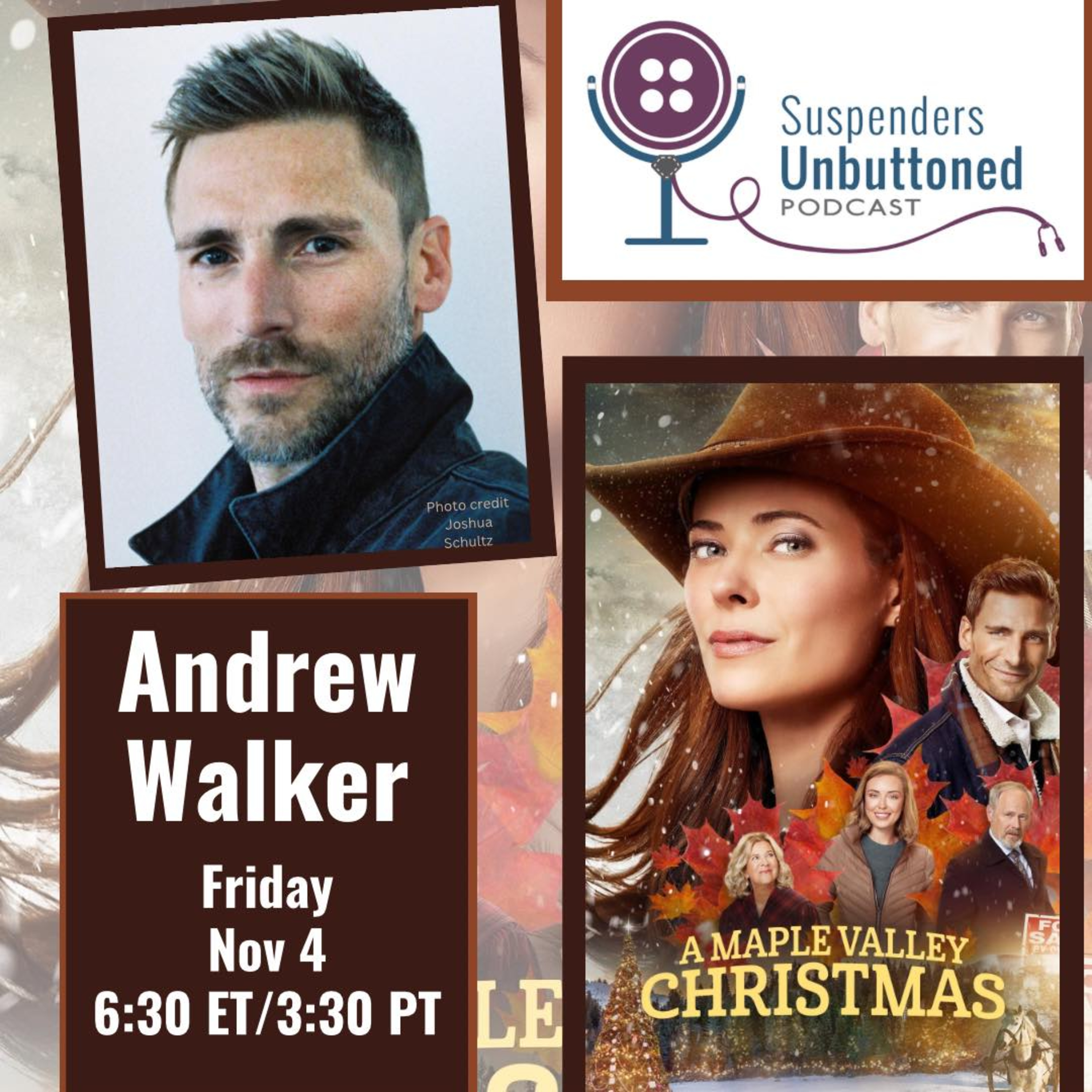 Actor Andrew Walker interview. episode artwork