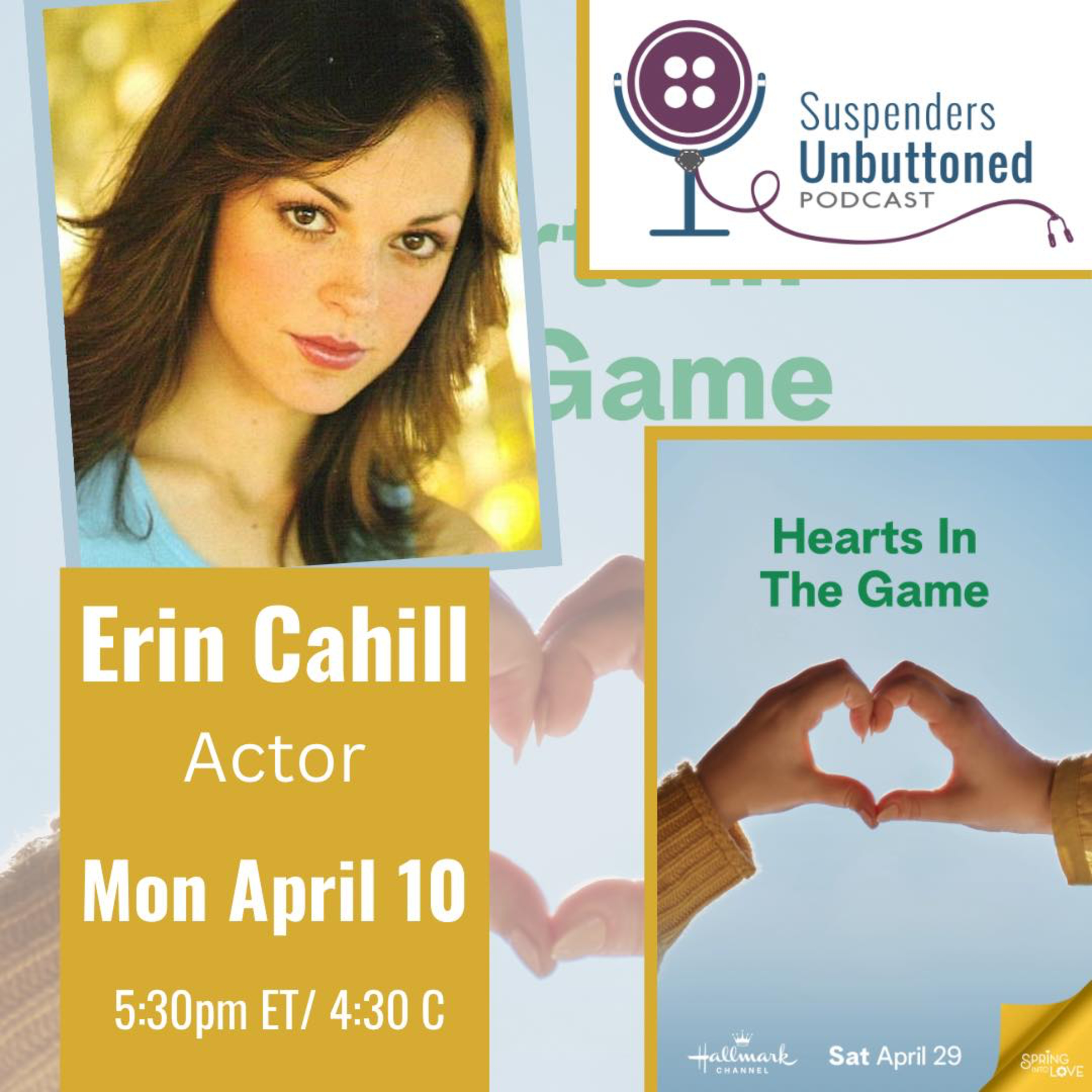 Actor Erin Cahill joins us to talk about her new Hallmark Spring movie! episode artwork