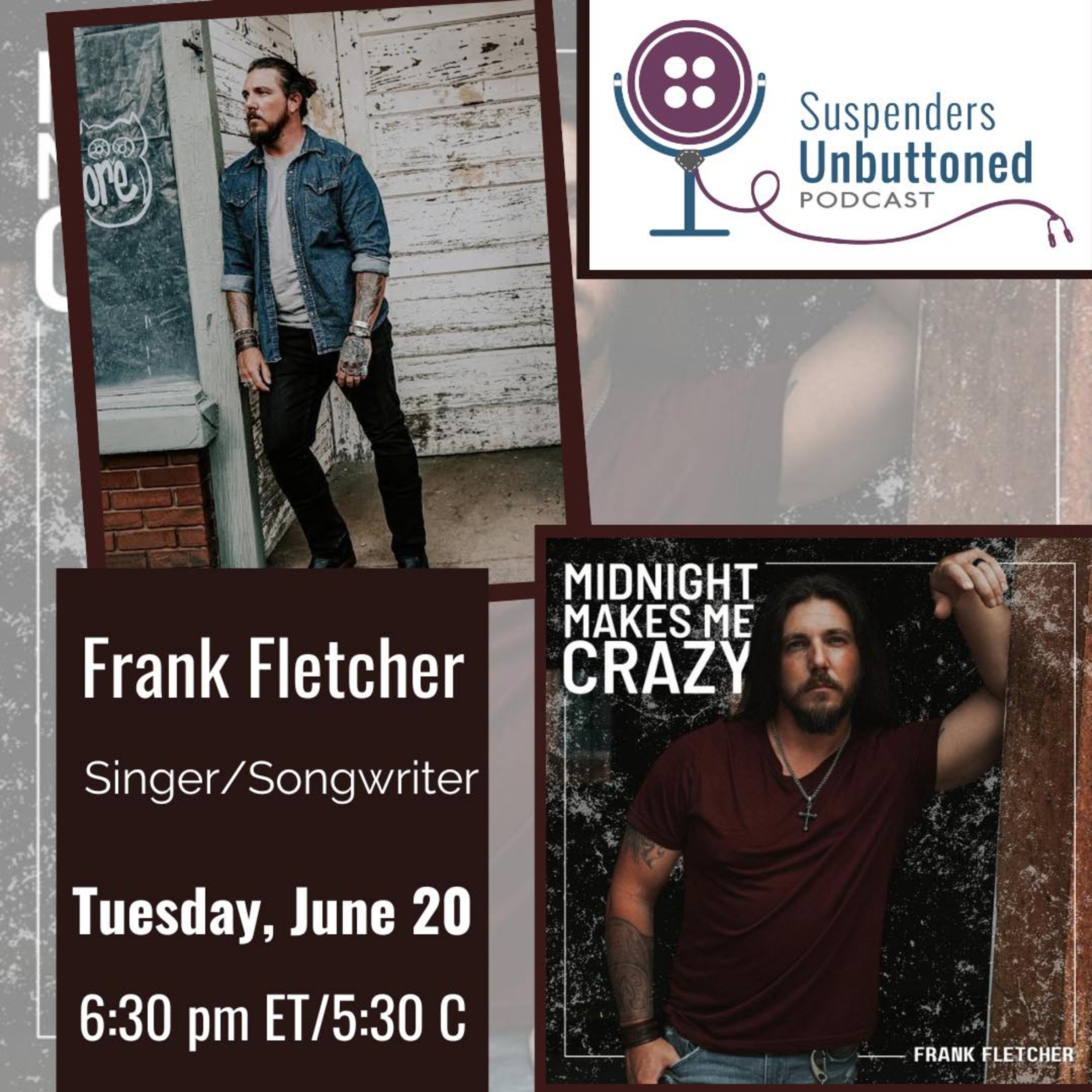 Singer-Songwriter Frank Fletcher Interview episode artwork
