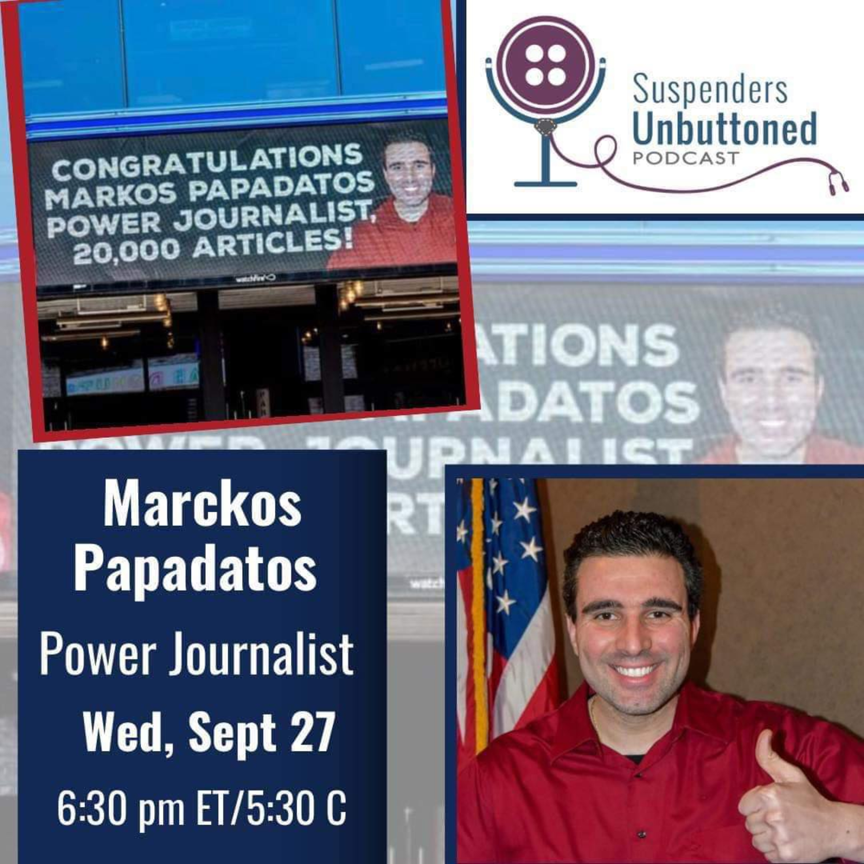 Interview: Journalist Markos Papadatos episode artwork