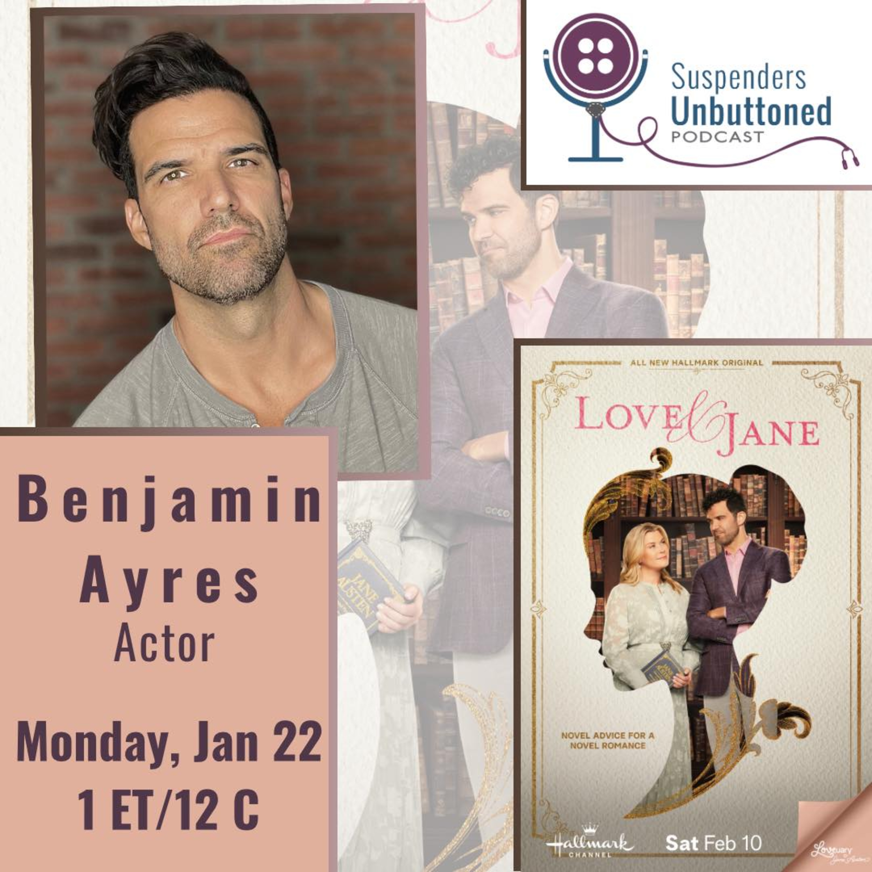 Interview: Actor Benjamin Ayres  episode artwork