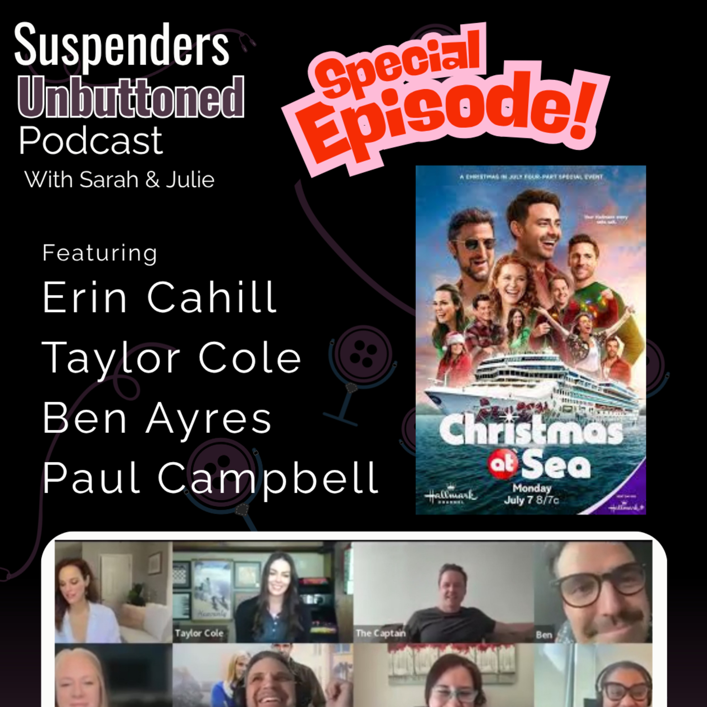 Special Episode: Hallmark's Christmas Cruise with Erin, Taylor, Ben & Paul episode artwork