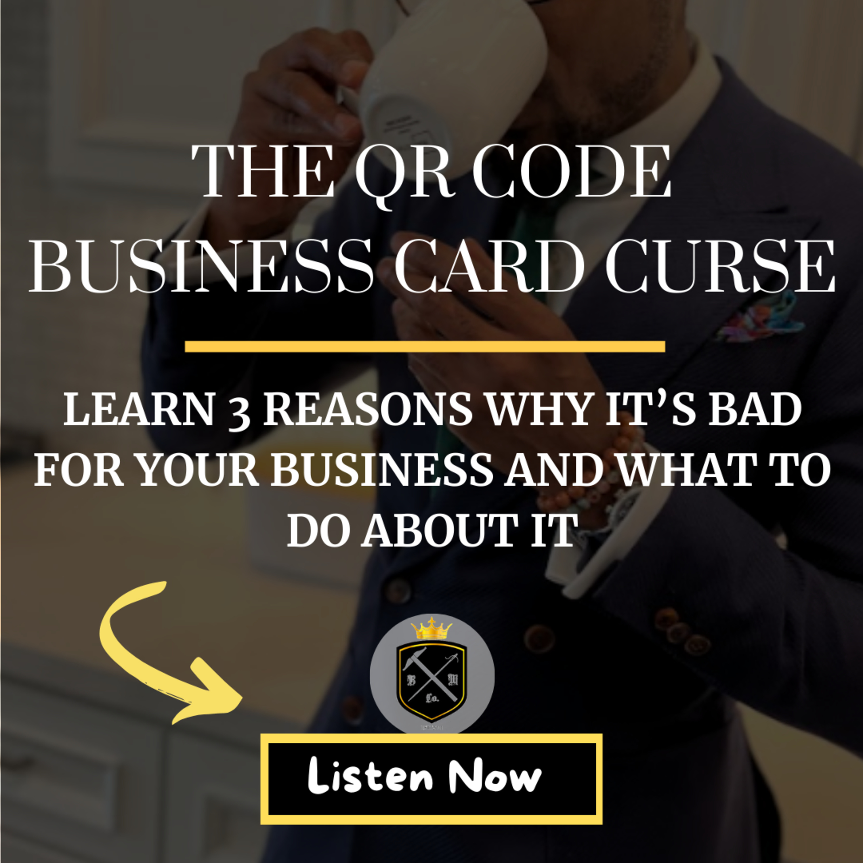 The QR Code Business Card Curse episode artwork