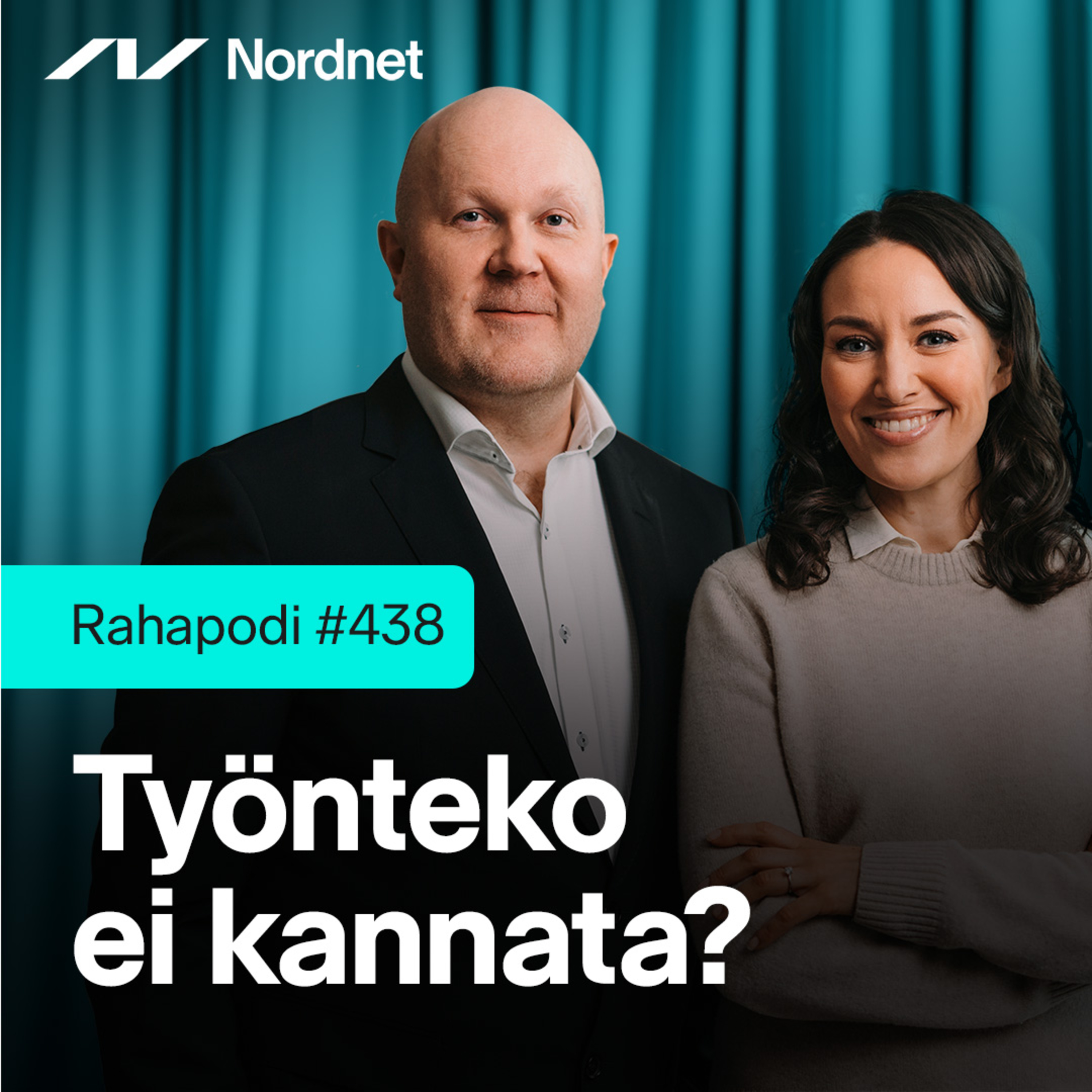 Verottaja vei palautukset – Kannattaako työntekoa edes lisätä? | Rahapodi 438 episode artwork