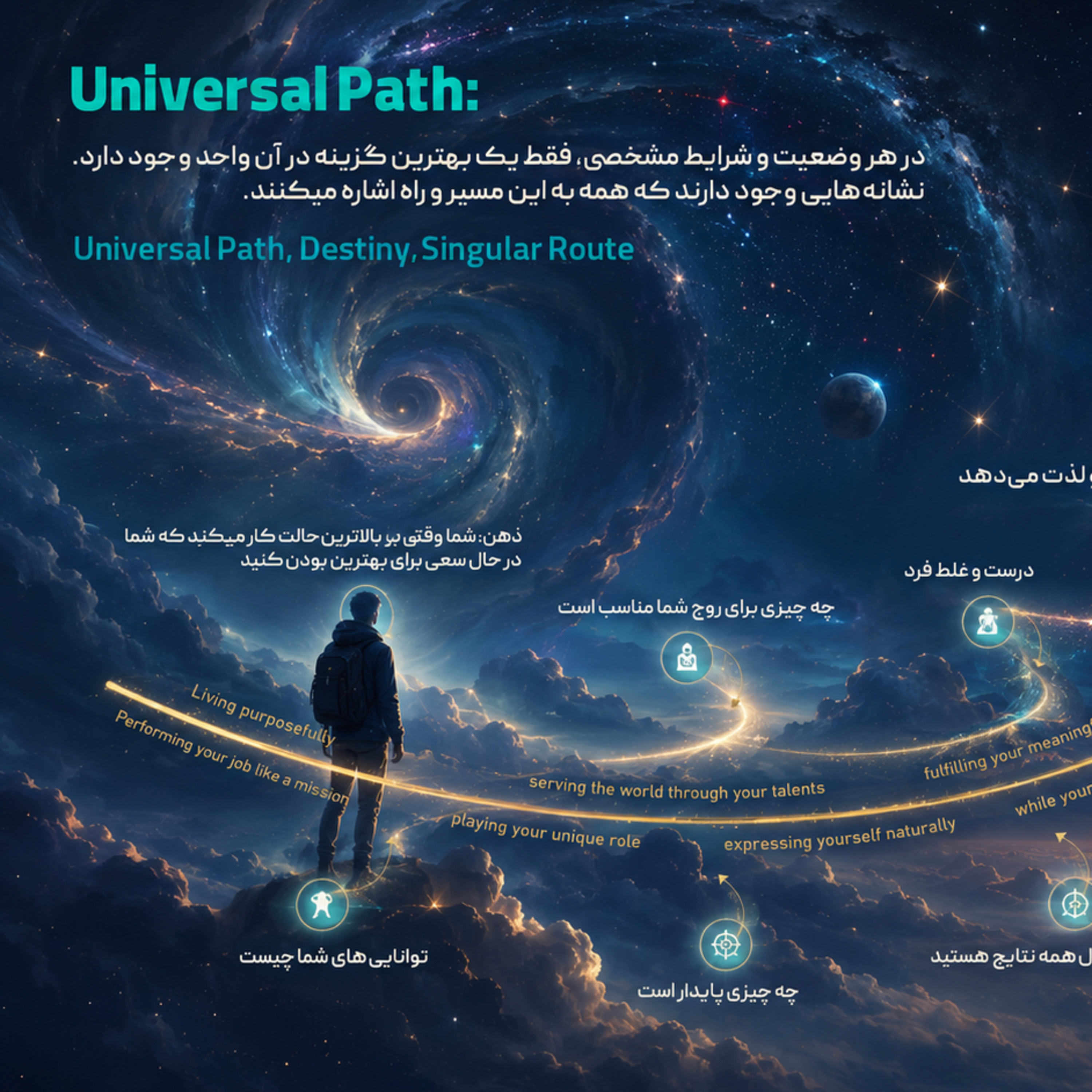 کاور خلاصه صوتی کتاب A Calendar Of Wisdom - قسمت پنجم (universal path)