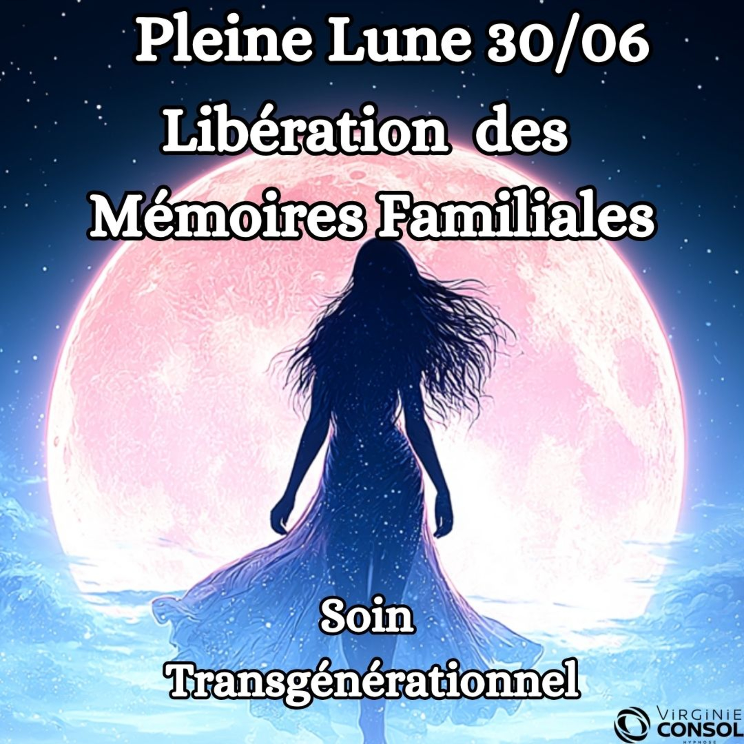 Pleine Lune 30 Juin 🌝 Libération & Guérison Transgénérationnelle 🧬 Méditation Guidée 🧘‍♀️ 5 Hz episode artwork