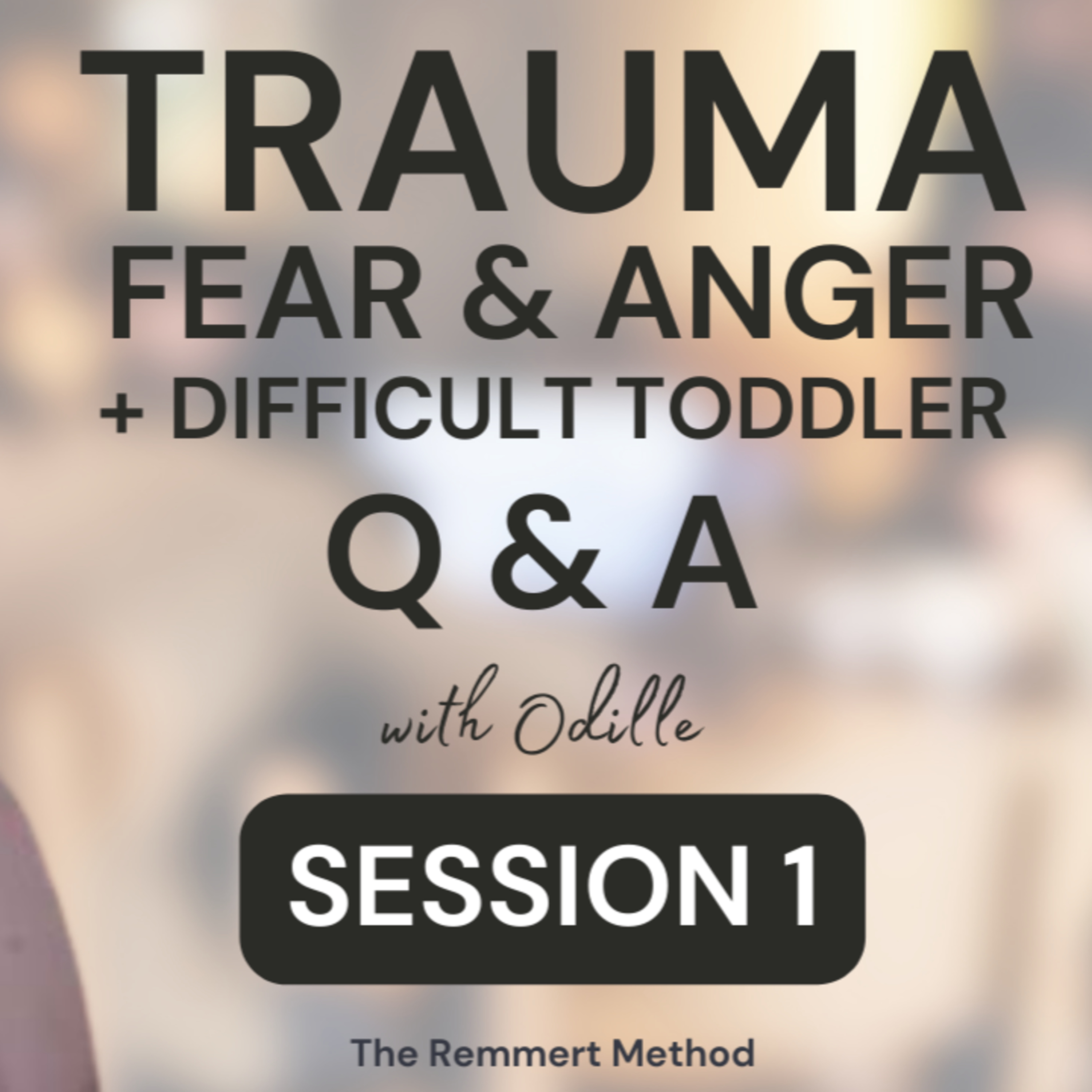 Healing Trauma, Dealing with Fear and Anger, and a Toddler with Behavioral Issues - Changing Childhood Memories Q & A
