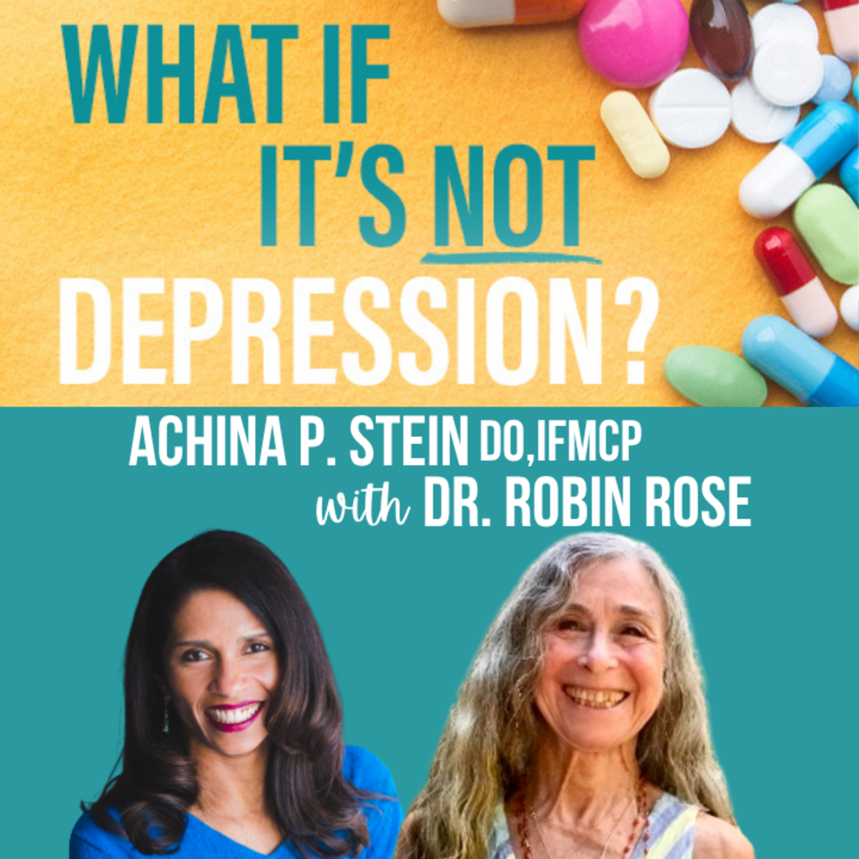 Depression and Kidney Success Using Bioregulator Peptides with Dr. Robin Rose | Dr. Achina Stein episode artwork