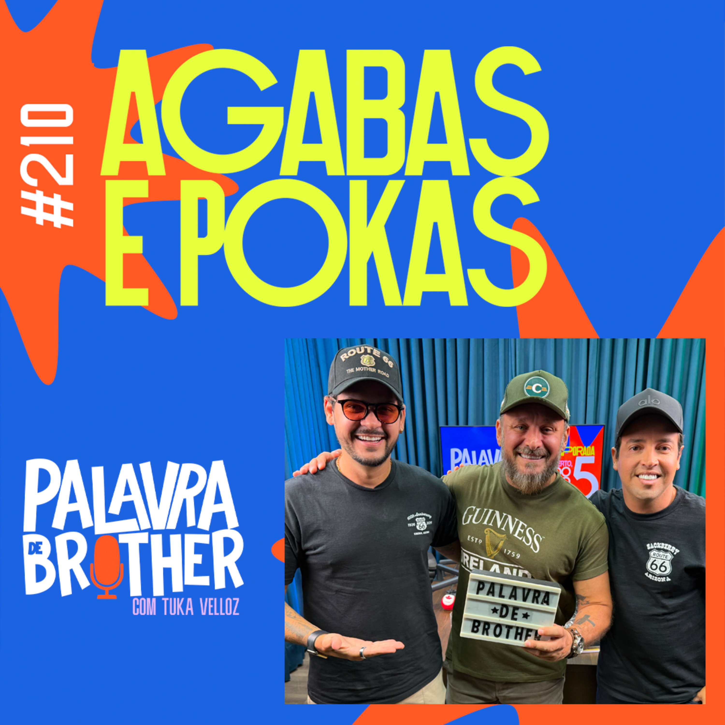 Agabas e Pokas = Pokabas TV: humor, perrengue e bastidor direto da Copa do Mundo #211 episode artwork