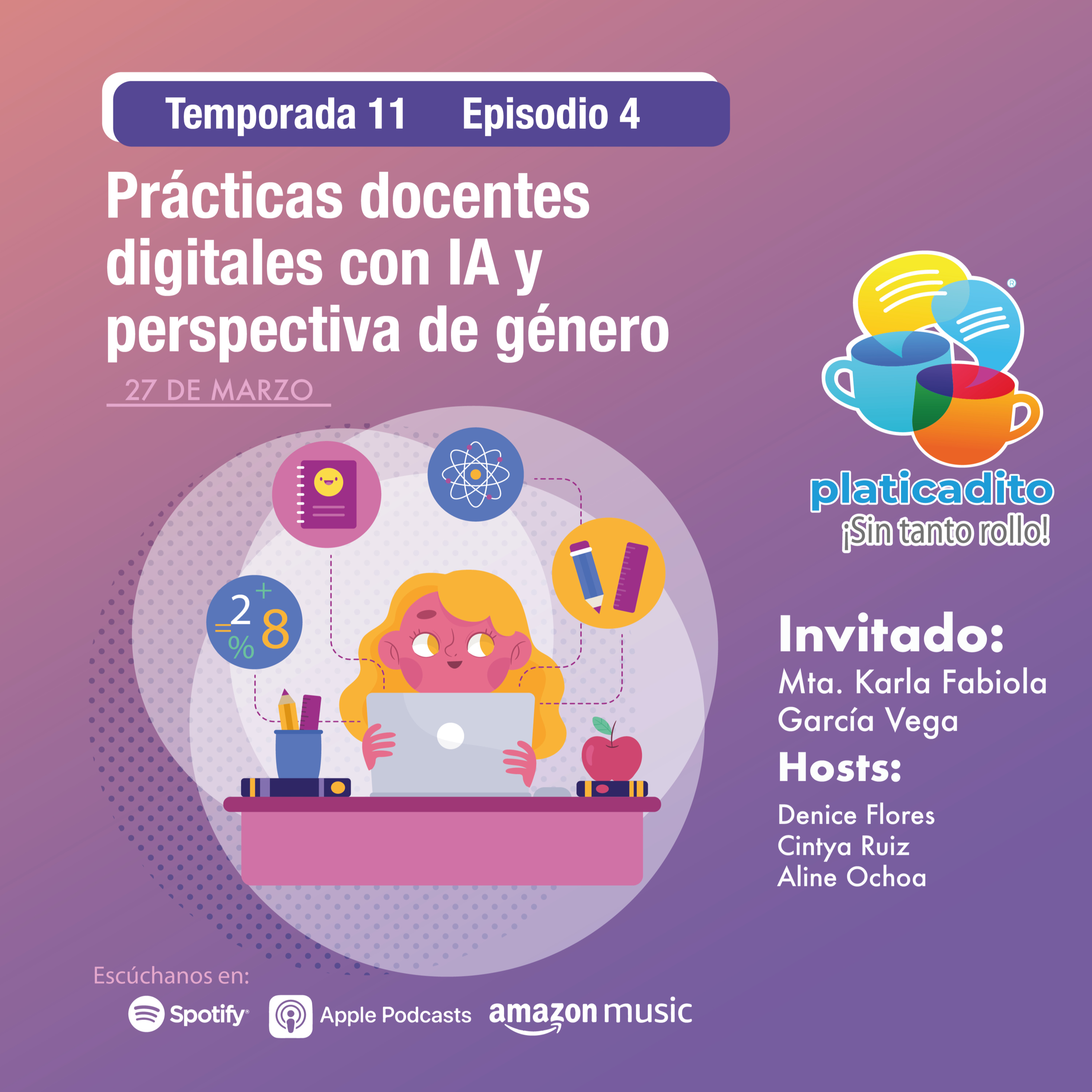 Prácticas docentes digitales con IA y perspectiva de género episode artwork