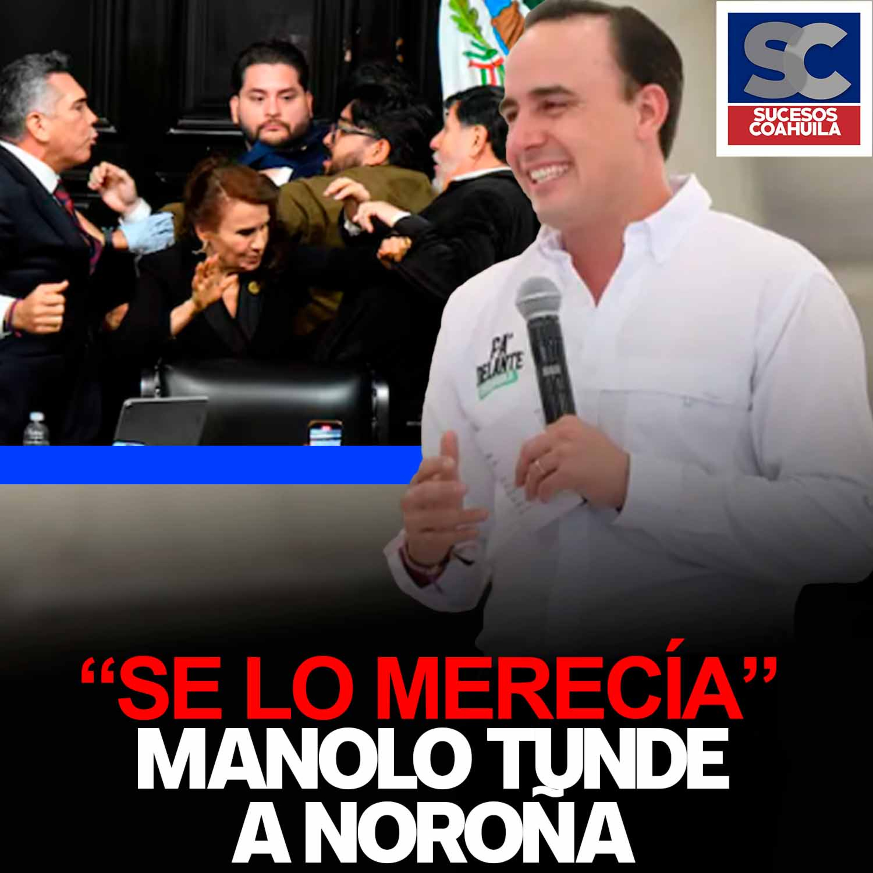 "Se lo merecía": Manolo sobre Noroña y Alito