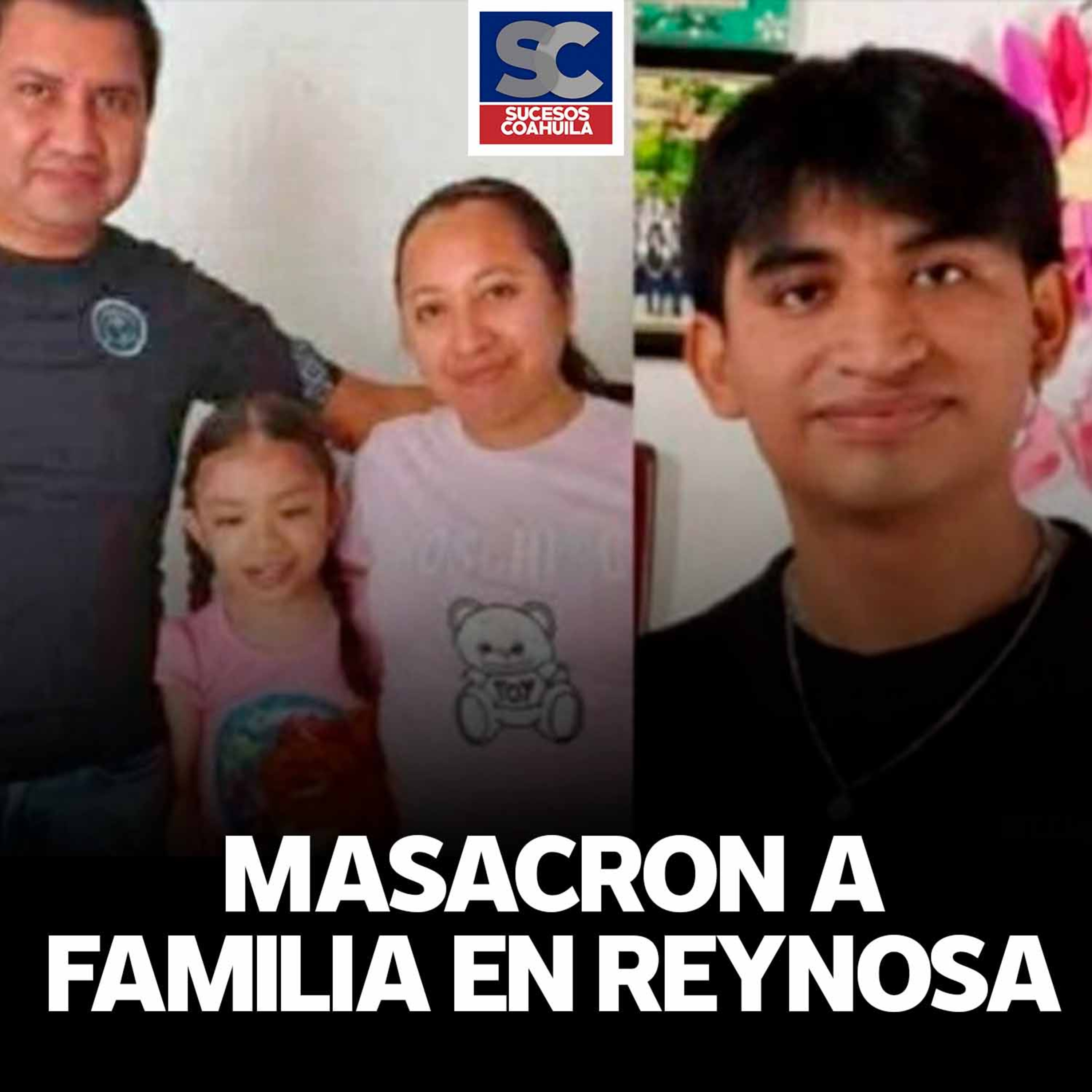 Masacraron a familia en Reynosa