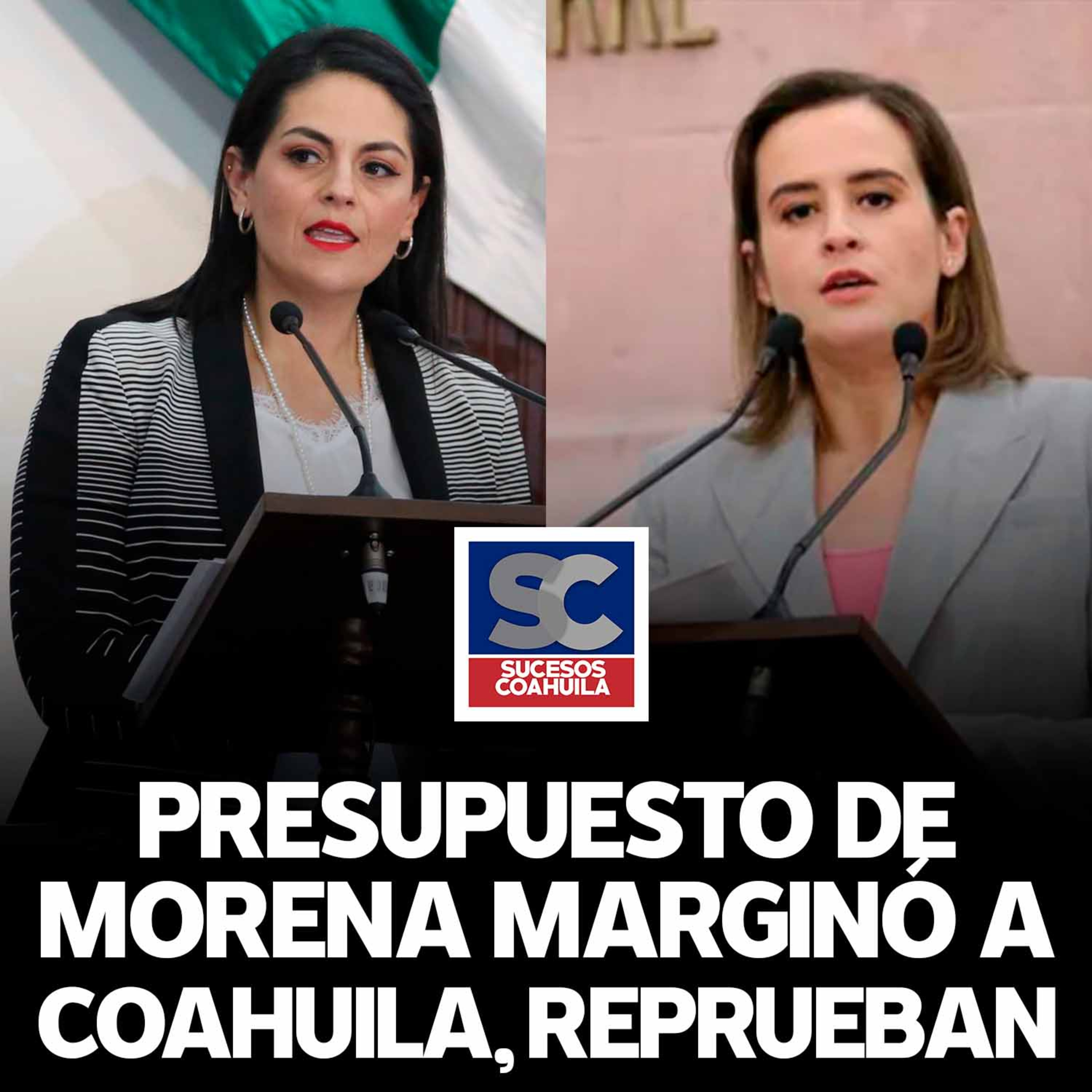 Lamentan, Luz Elena y Beatriz, que presupuesto de Morena marginó a Coahuila