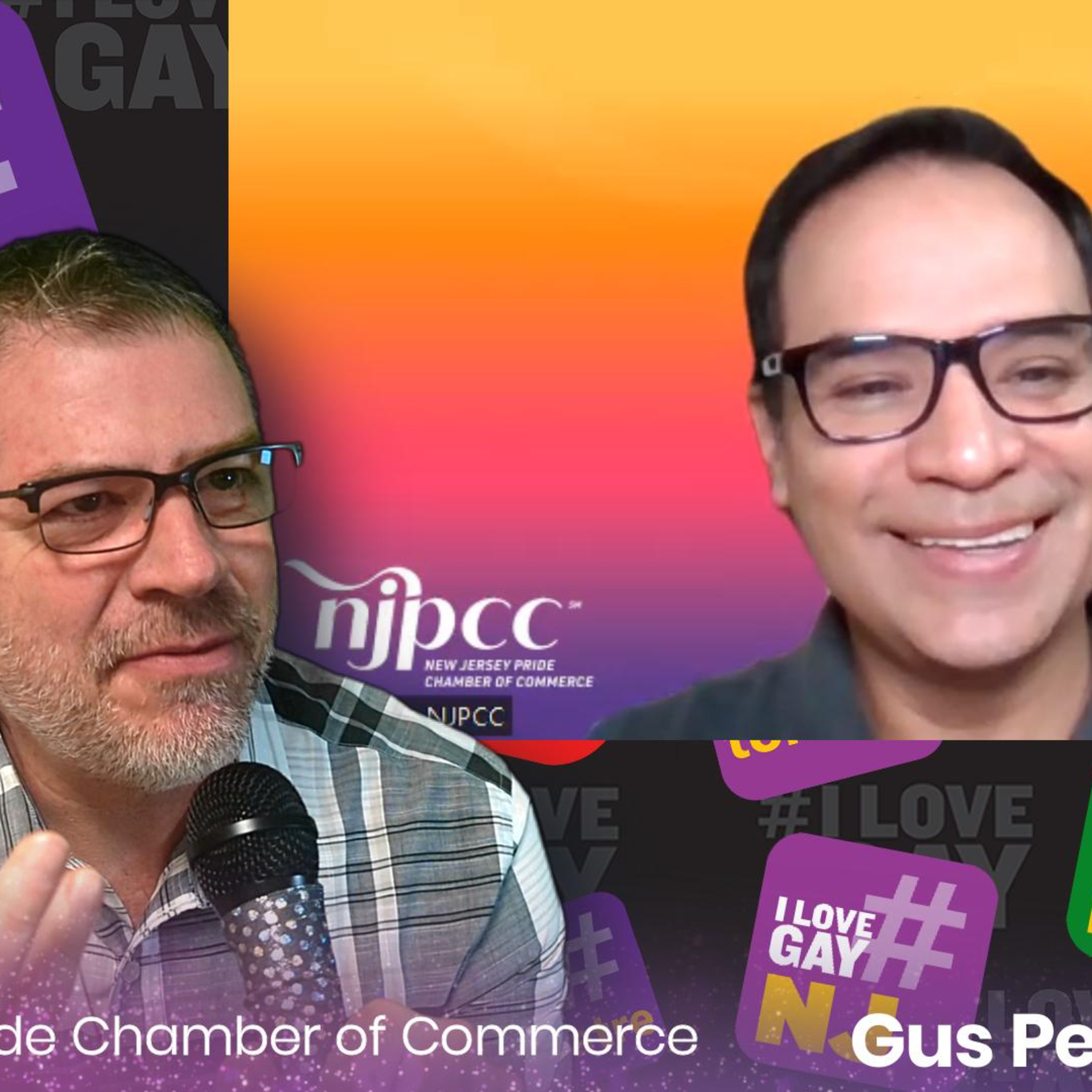 #ILoveGay Today - Gus Penaranda, Executive Director: New Jersey Pride Chamber of Commerce episode artwork