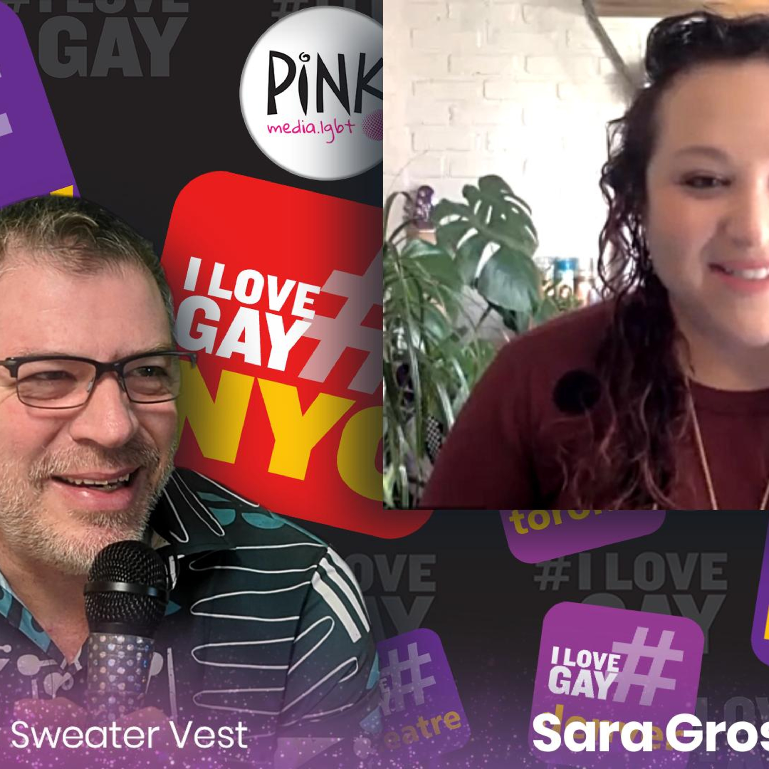 #ILoveGay Today - Sara Grossman: Schnauzer in a Sweater Vest episode artwork