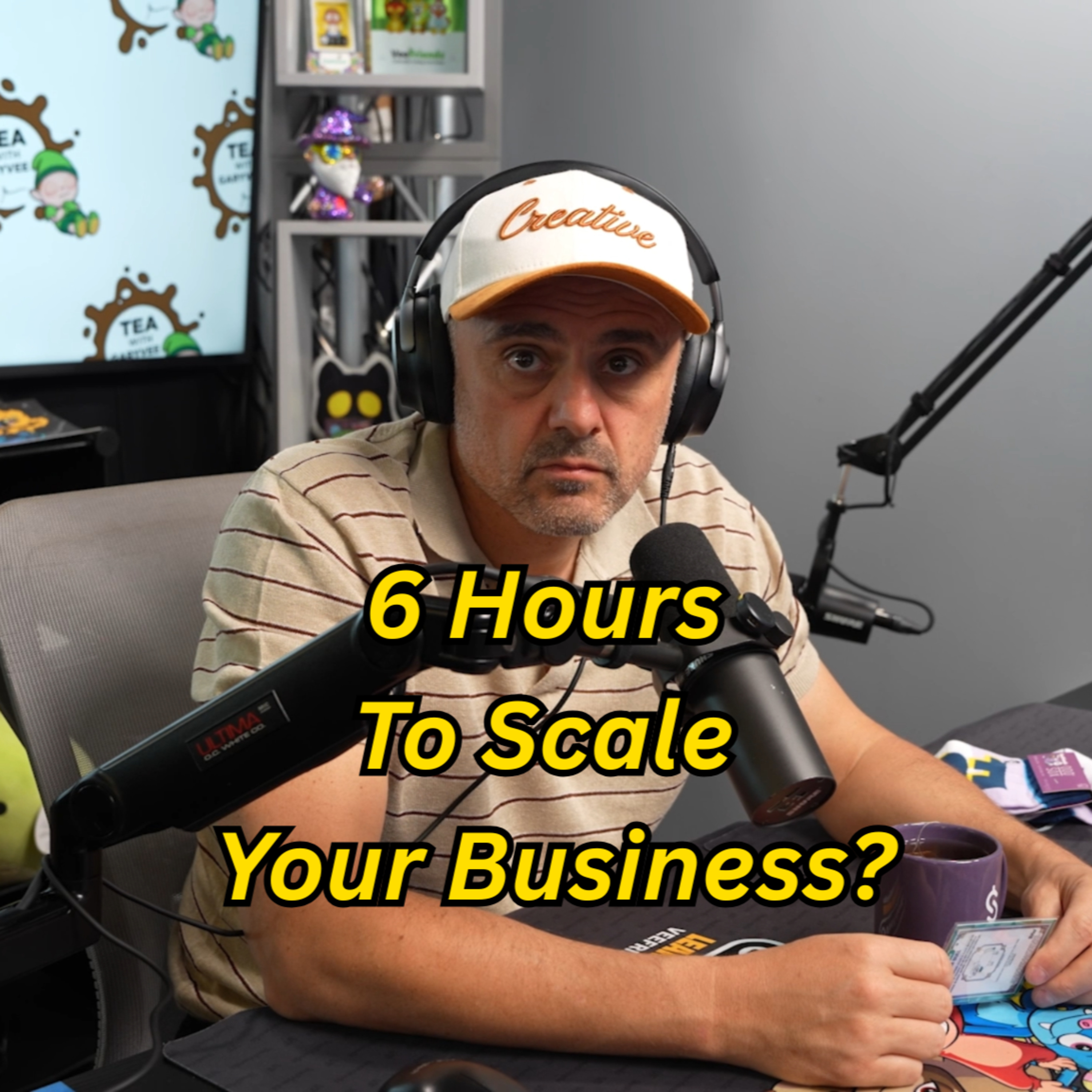 How to Scale Your Business In 6 Hours a Day? l Tea with GaryVee Ep. 90