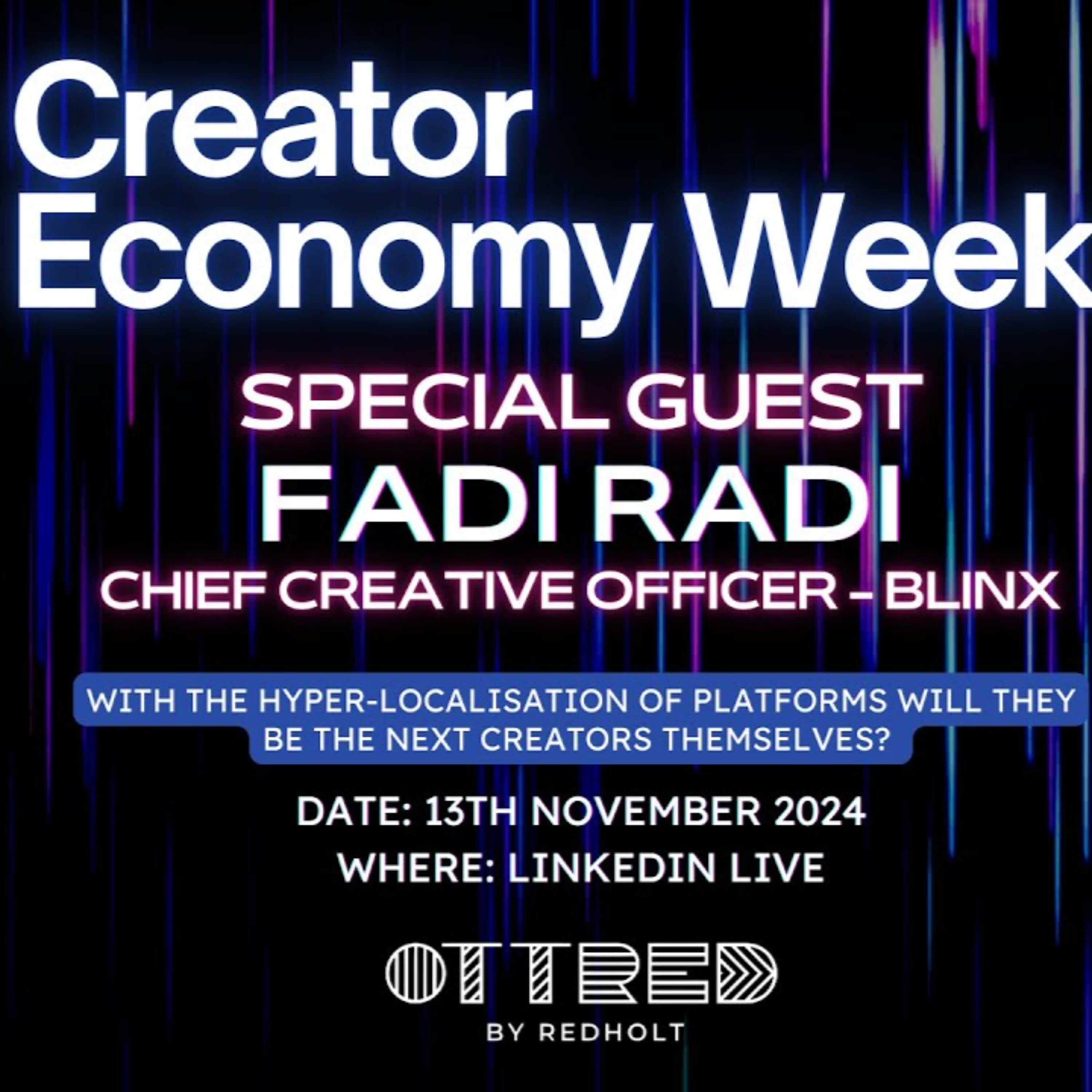 Fadi Radi - Creator Economy Week Day 3 episode artwork