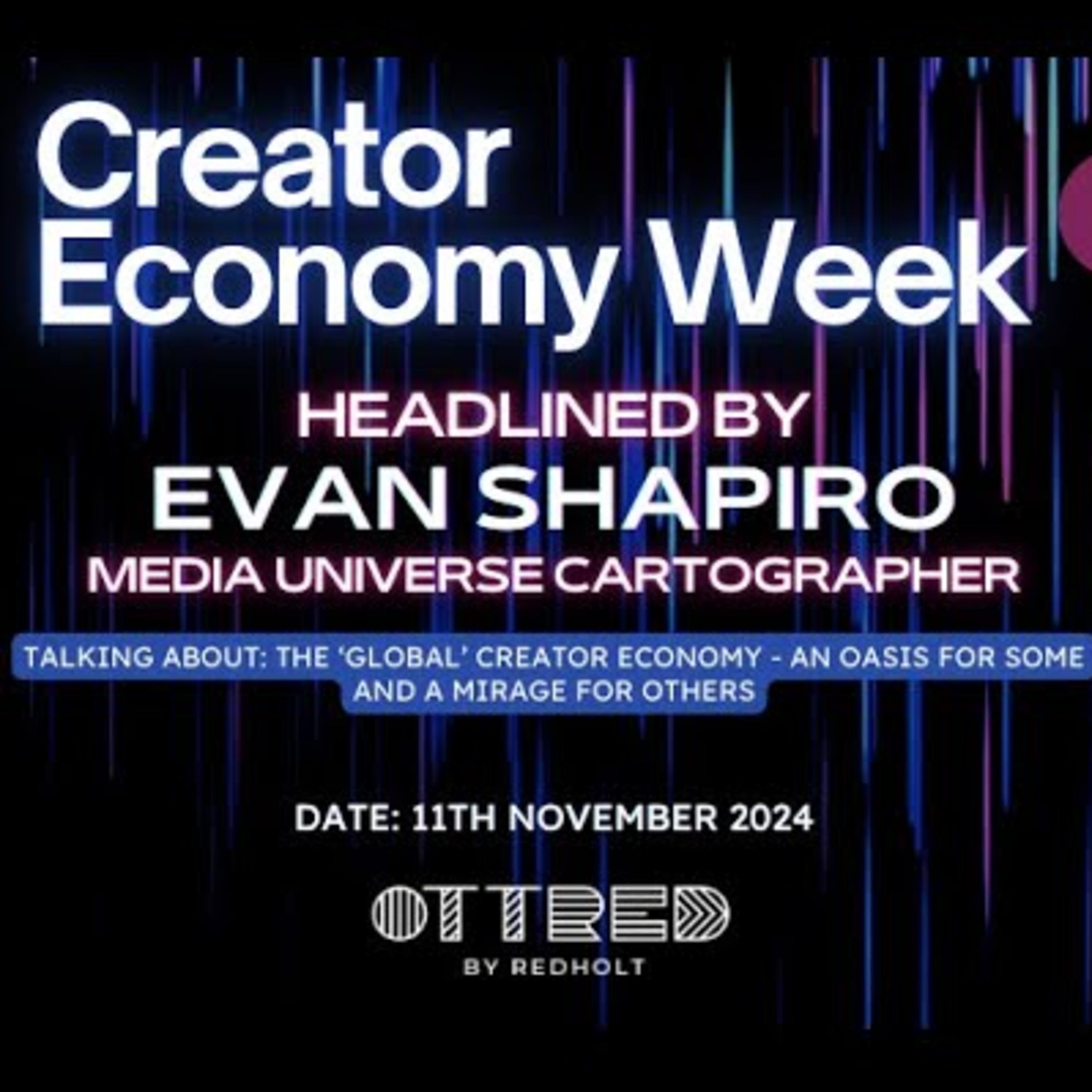 Evan Shapiro - Day 1 Creator Economy Week - OTTRED episode artwork